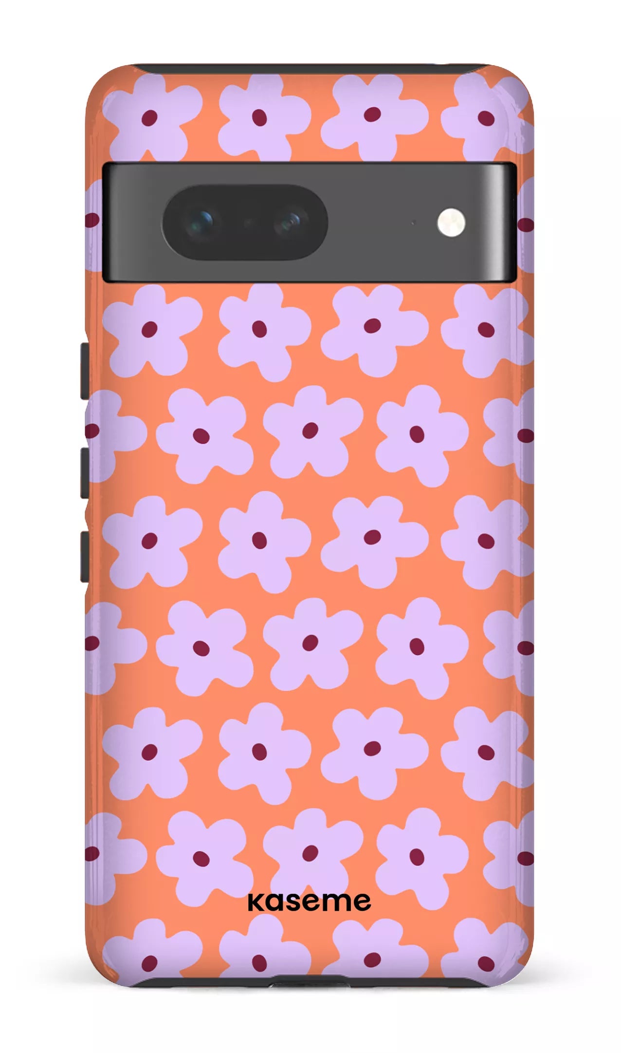Google Pixel 7 Tough Gloss Viva la Fiori Orange -