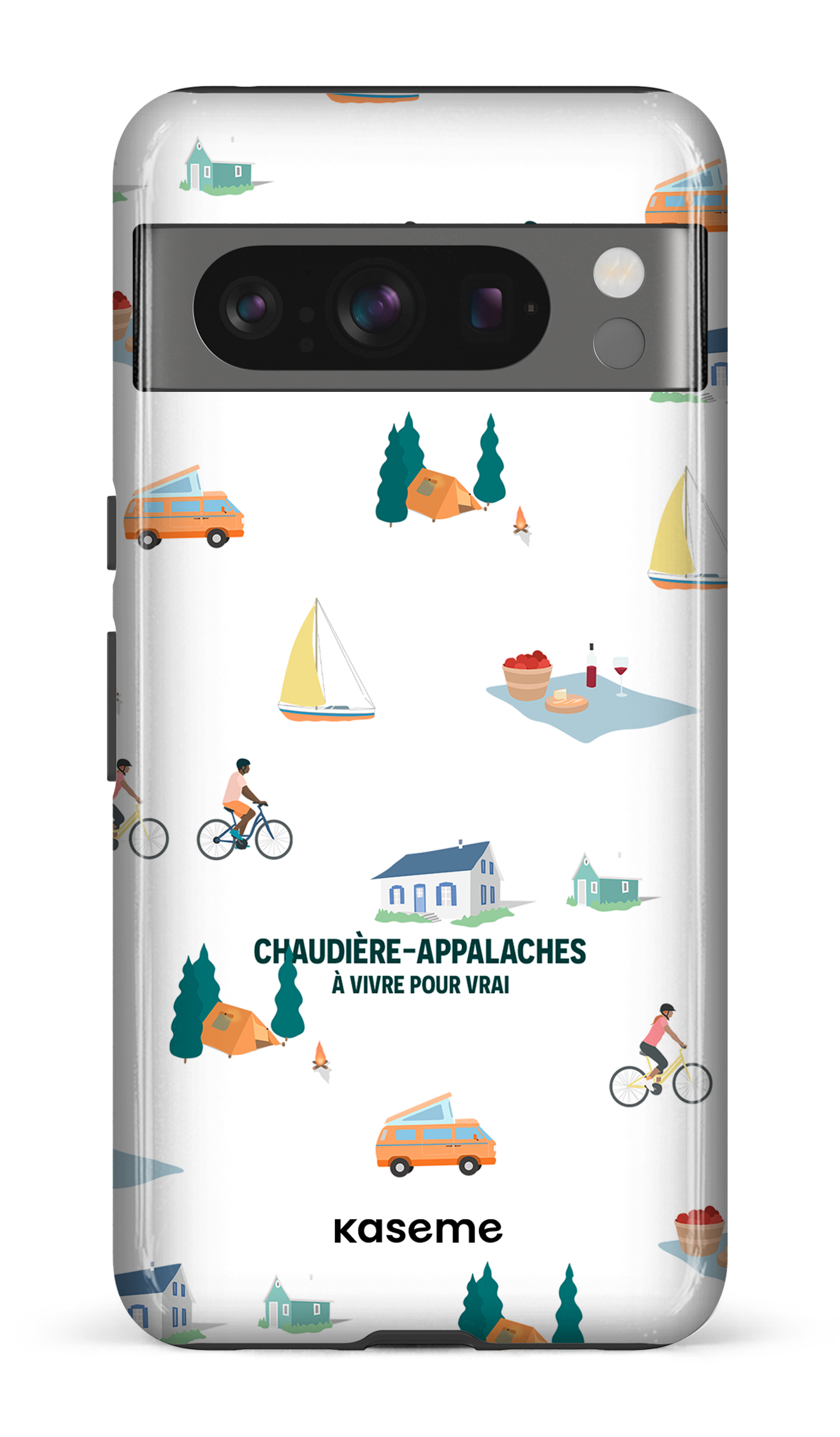 Google Pixel 8 Pro Tough Gloss Activités par TCA -
