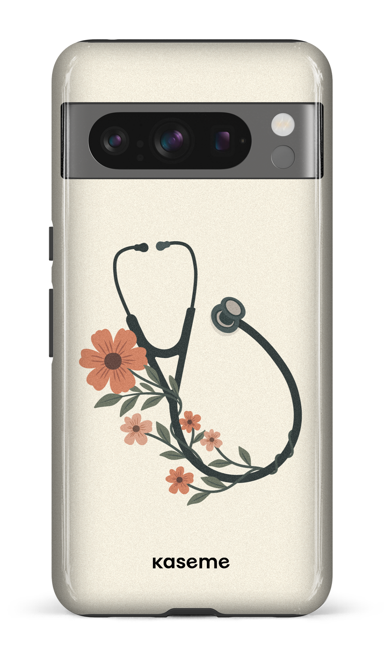 Google Pixel 8 Pro Tough Gloss Blossom Beat Beige -