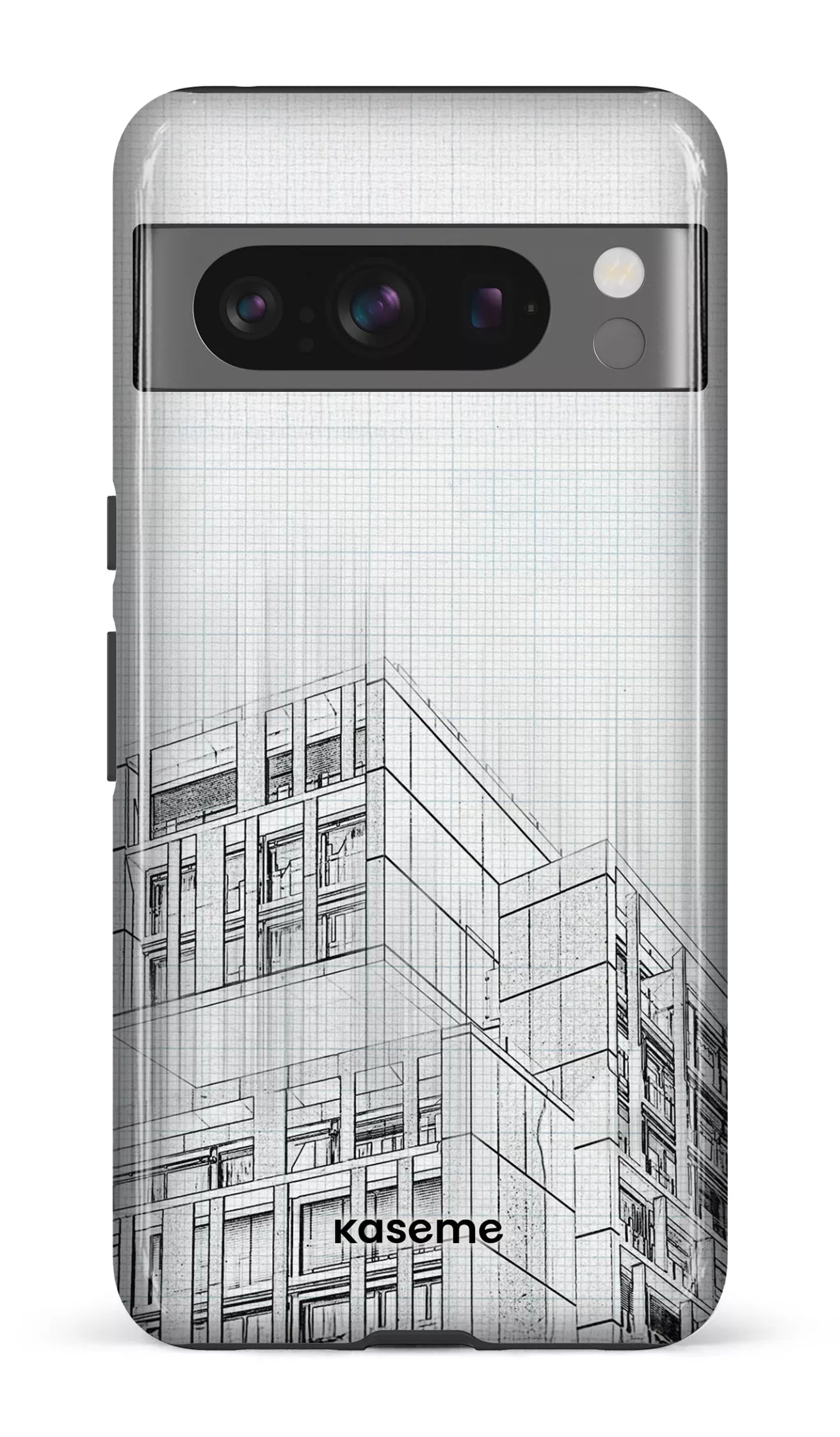 Google Pixel 8 Pro Tough Gloss Blueprint -
