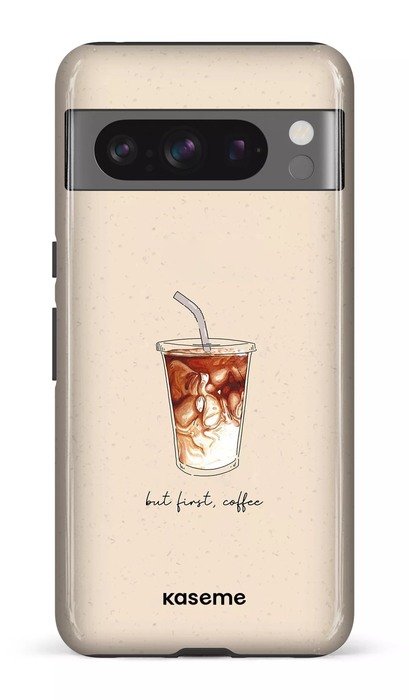 Google Pixel 8 Pro Tough Gloss But first, coffee -