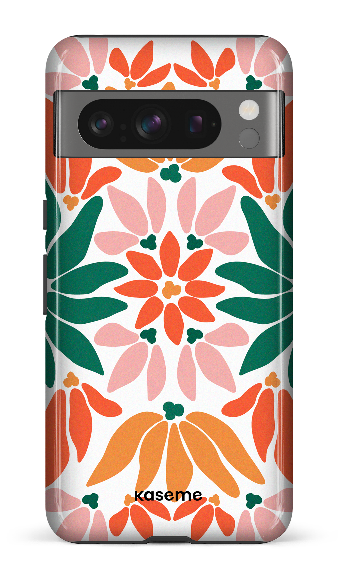 Google Pixel 8 Pro Tough Gloss Christmas Bouquet white -