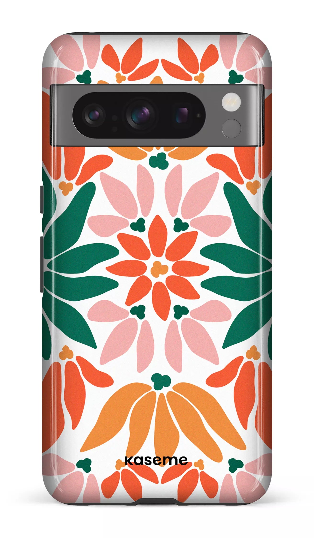 Google Pixel 8 Pro Tough Gloss Christmas Bouquet white -