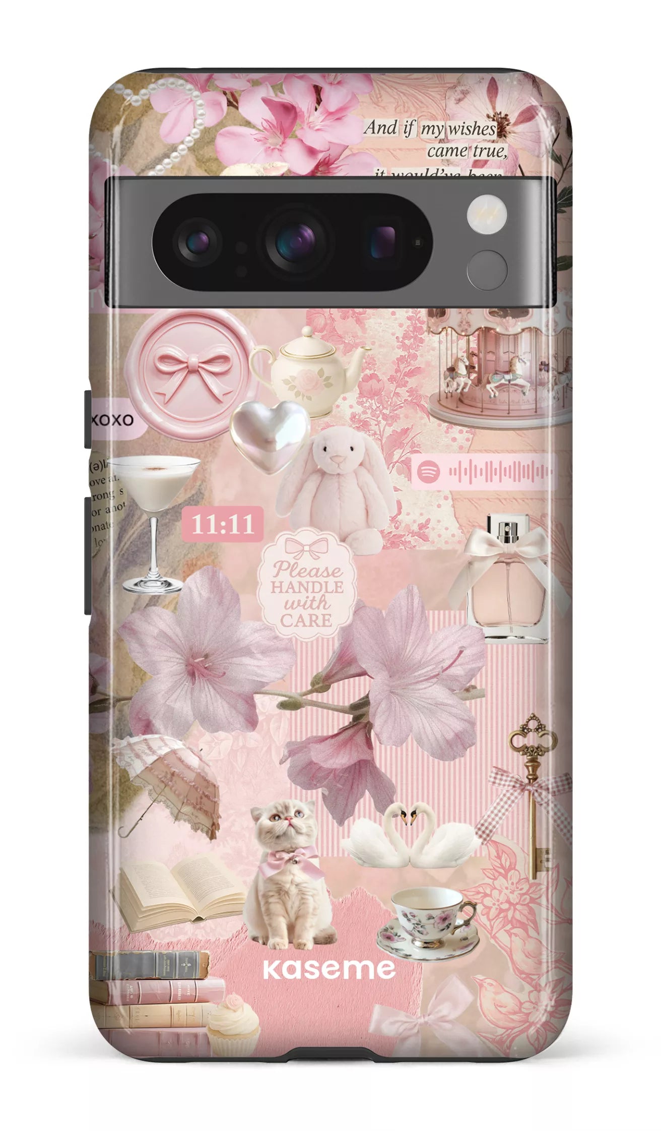 Google Pixel 8 Pro Tough Gloss Coquette Diary -