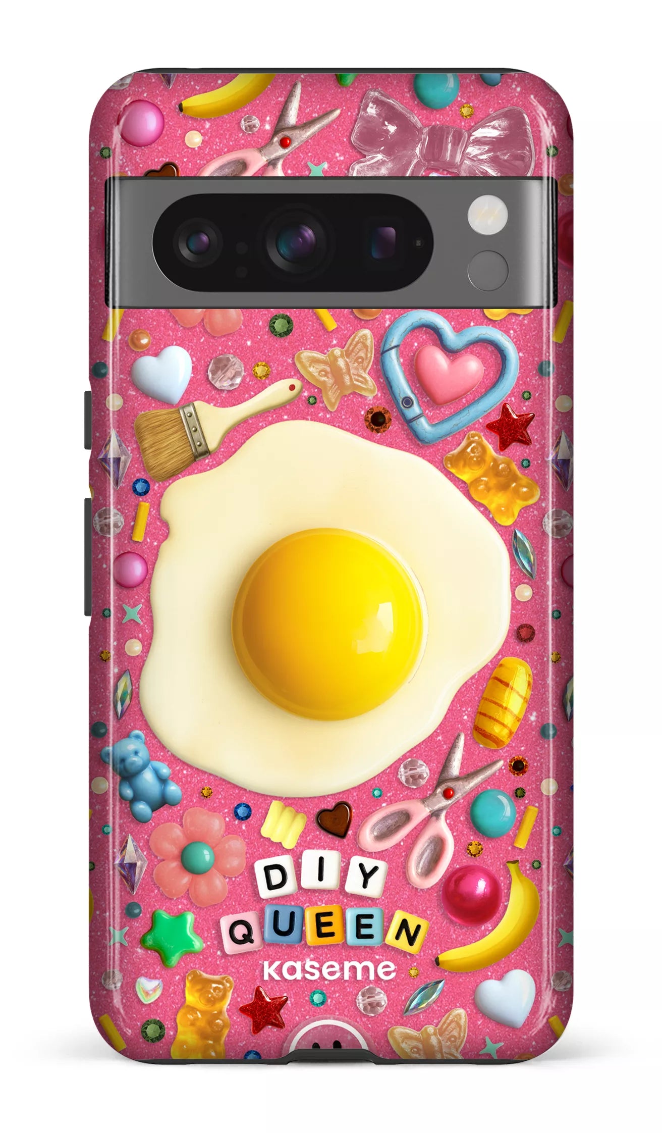 Google Pixel 8 Pro Tough Gloss DIY Queen -