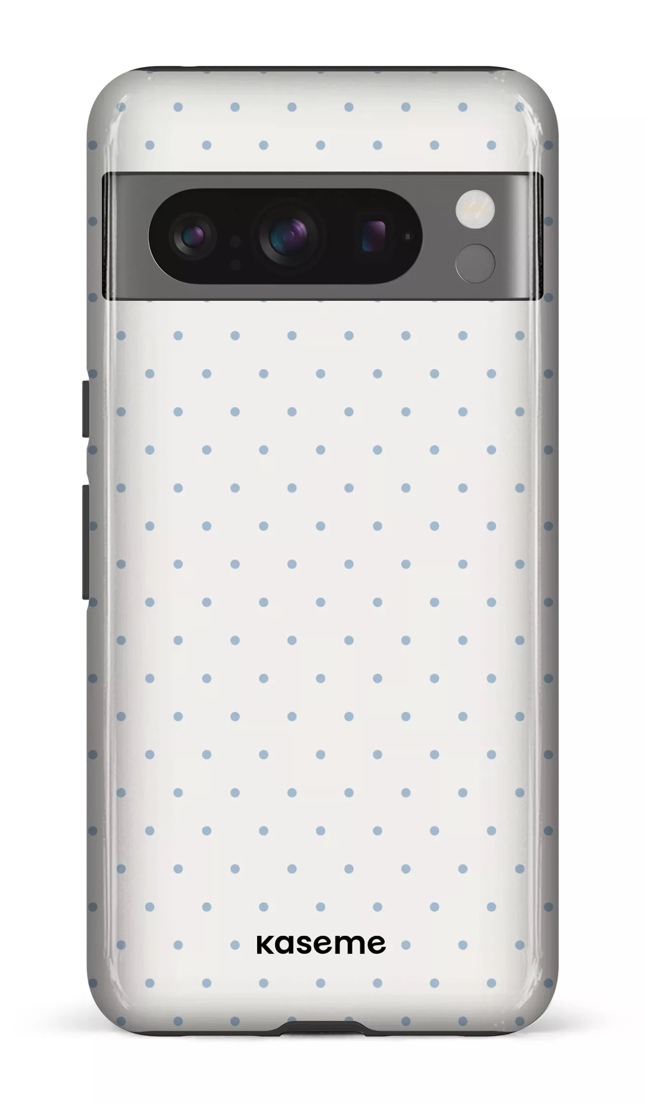 Google Pixel 8 Pro Tough Gloss Ditsy White & Blue -