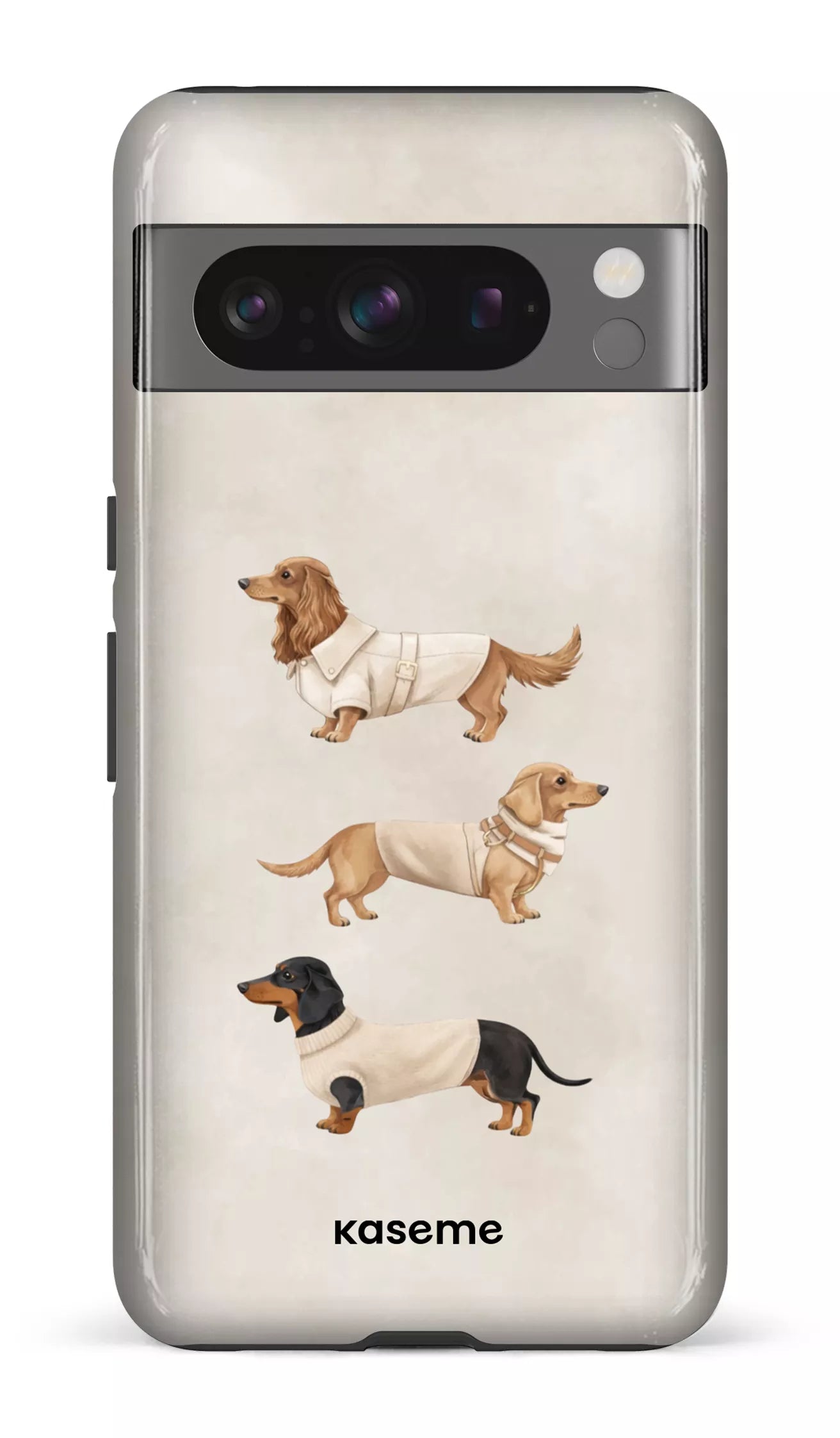 Google Pixel 8 Pro Tough Gloss Doxies Club Beige -
