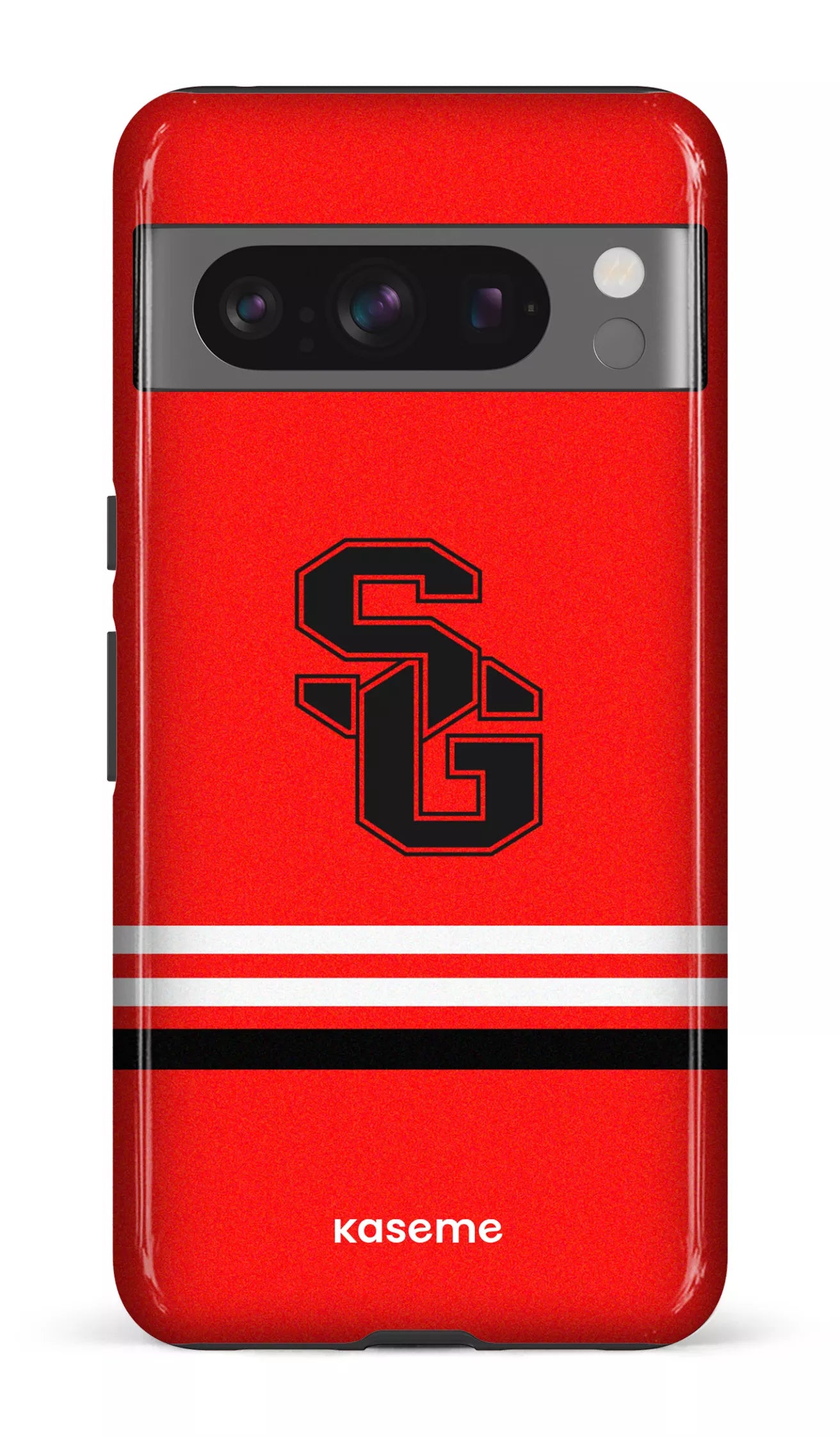 Google Pixel 8 Pro Tough Gloss Dragons PSG Rouge -