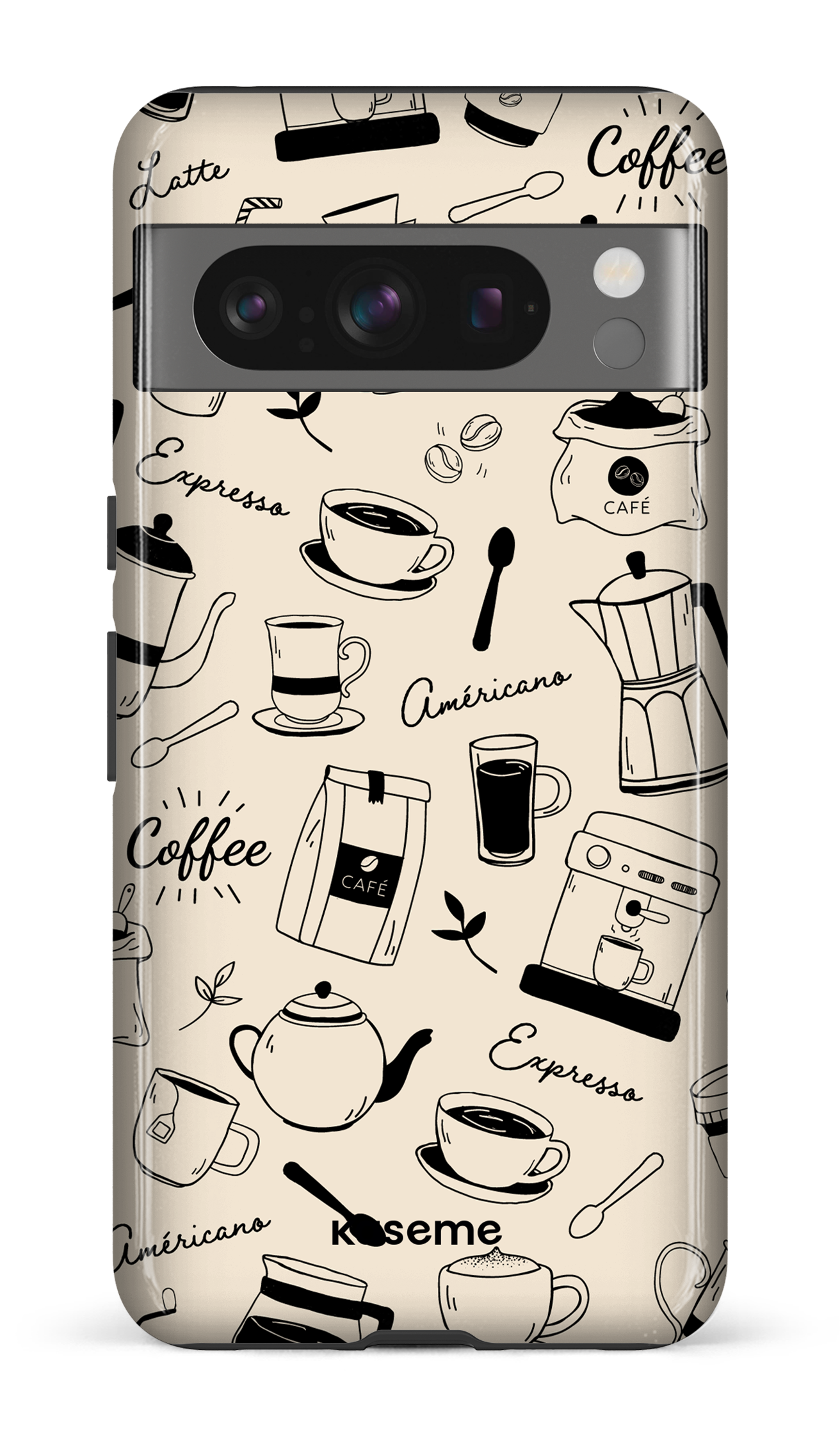Google Pixel 8 Pro Tough Gloss Espresso -