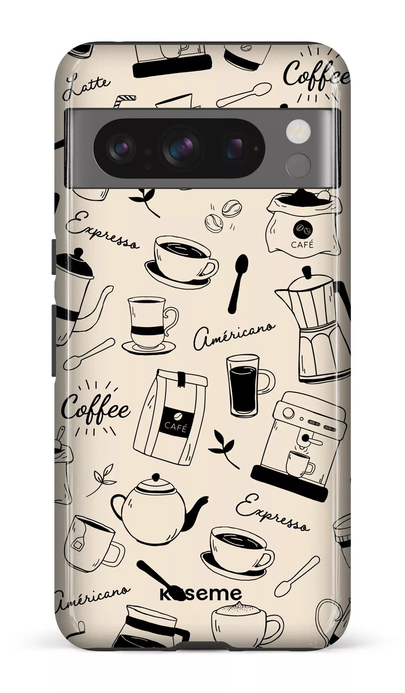 Google Pixel 8 Pro Tough Gloss Espresso -