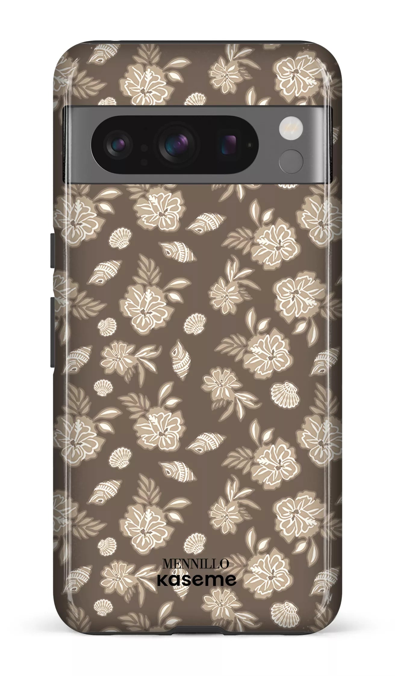 Google Pixel 8 Pro Tough Gloss Floral Cream by Mennillo -