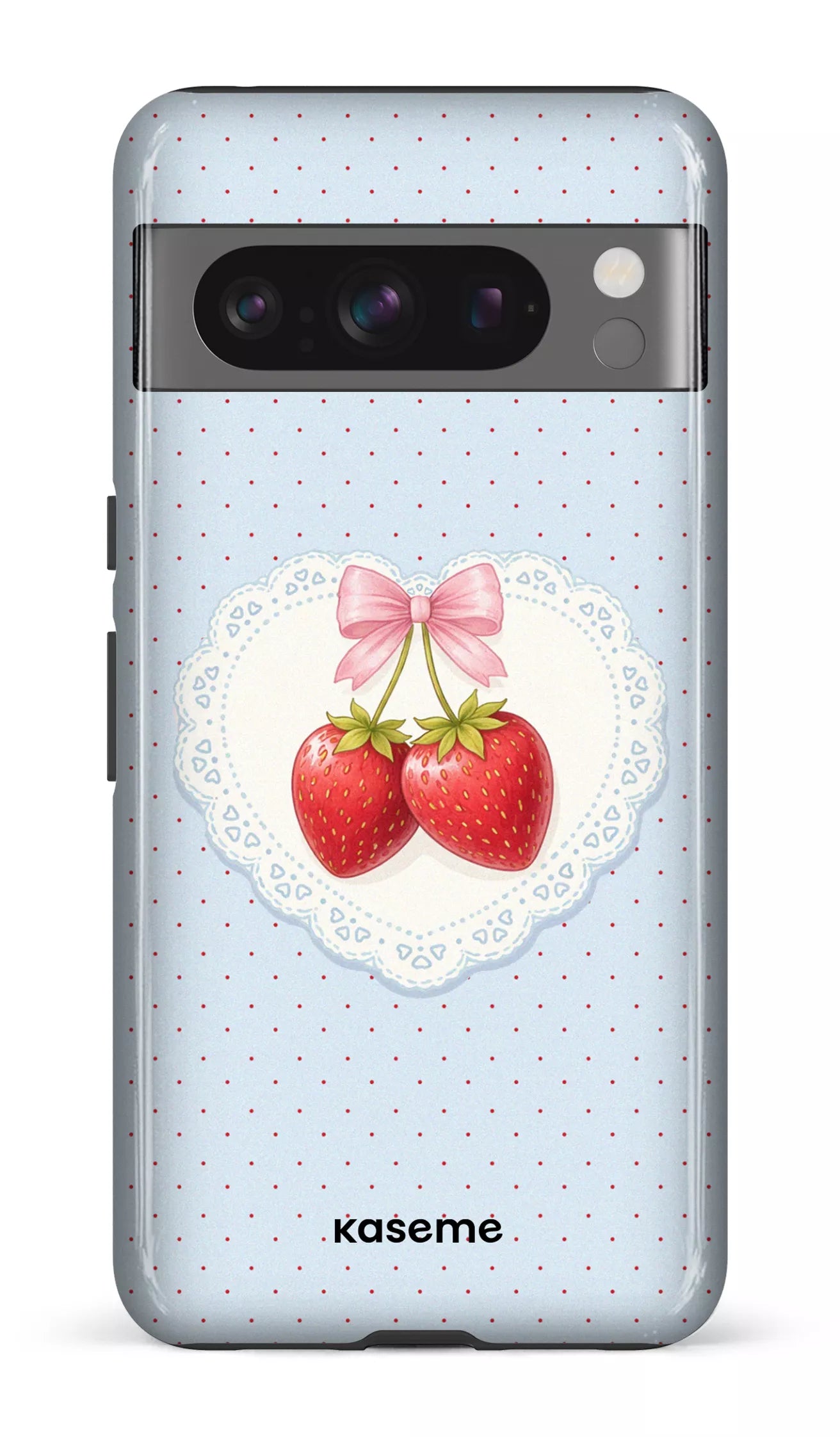 Google Pixel 8 Pro Tough Gloss Fresa Lace Blue -