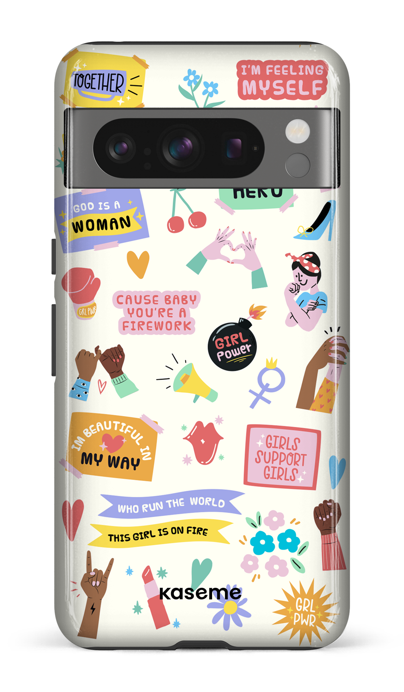 Google Pixel 8 Pro Tough Gloss Girl Boss -