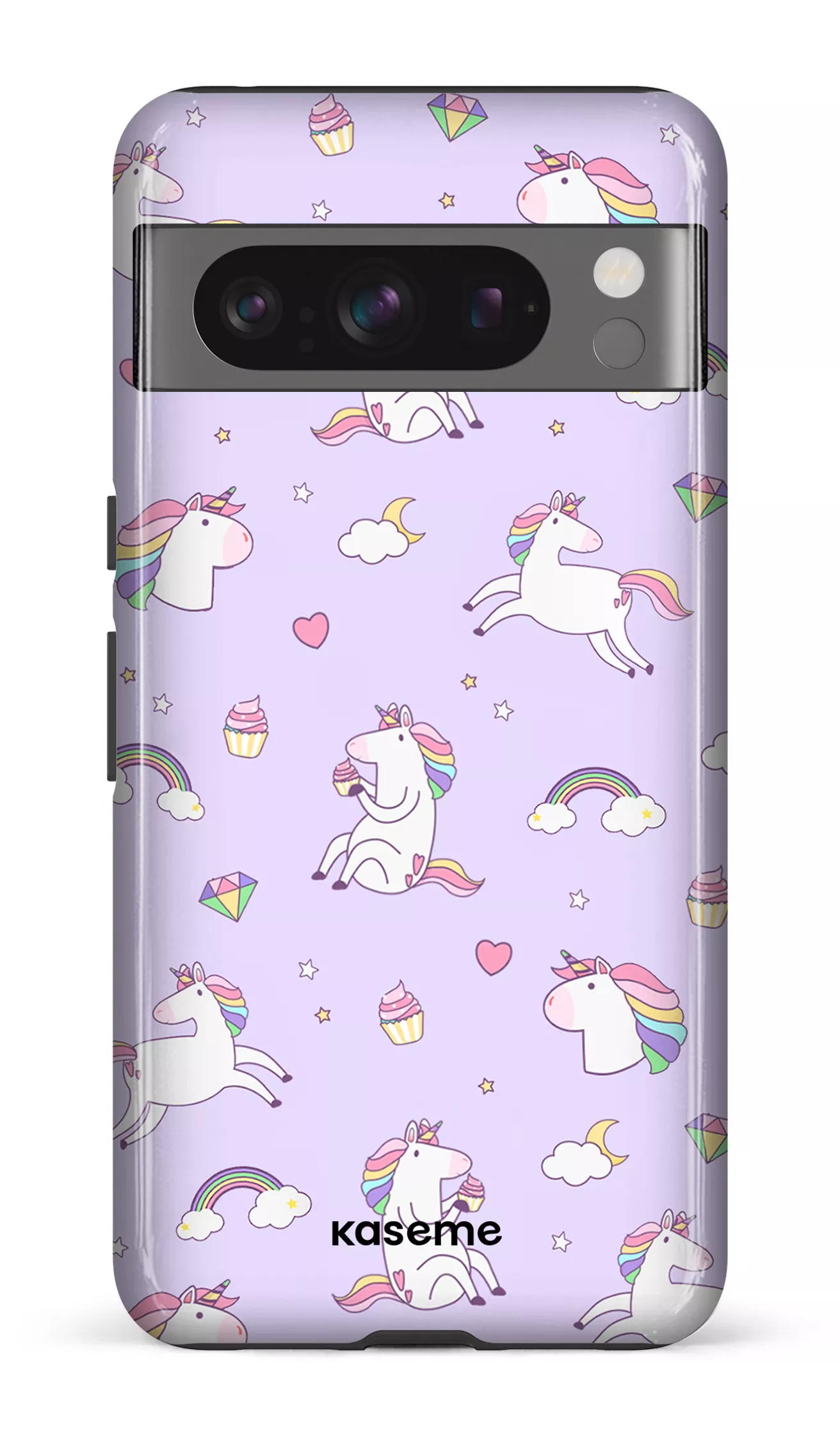 Google Pixel 8 Pro Tough Gloss Glitter purple -