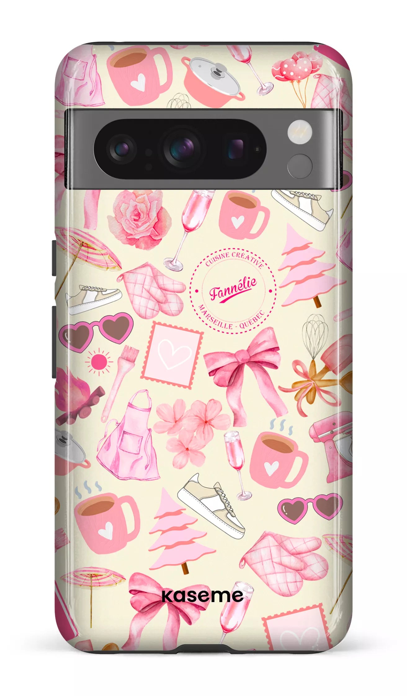 Google Pixel 8 Pro Tough Gloss La vie en Rose par Fannélie -
