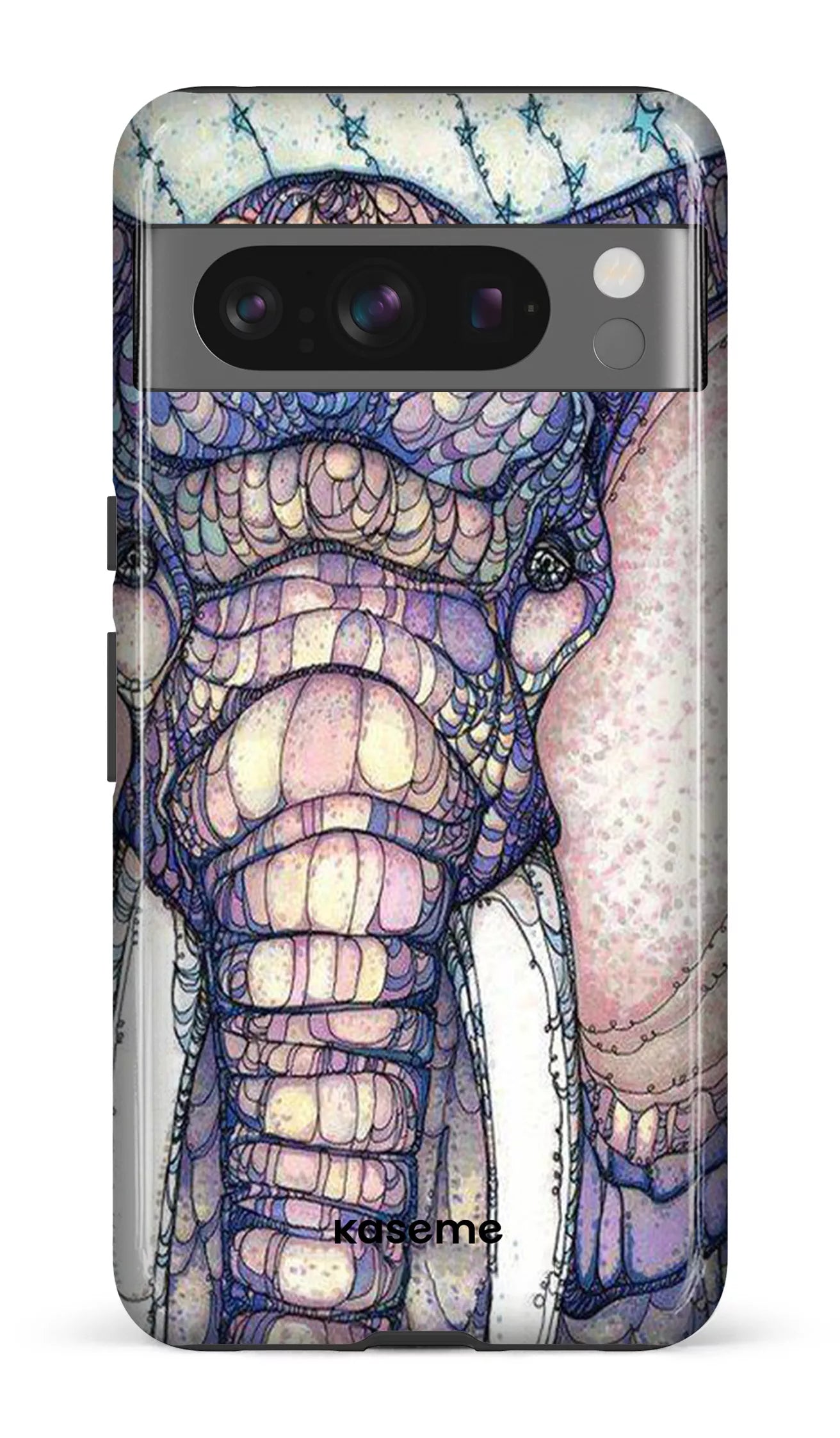 Google Pixel 8 Pro Tough Gloss Mosaic Elephant -