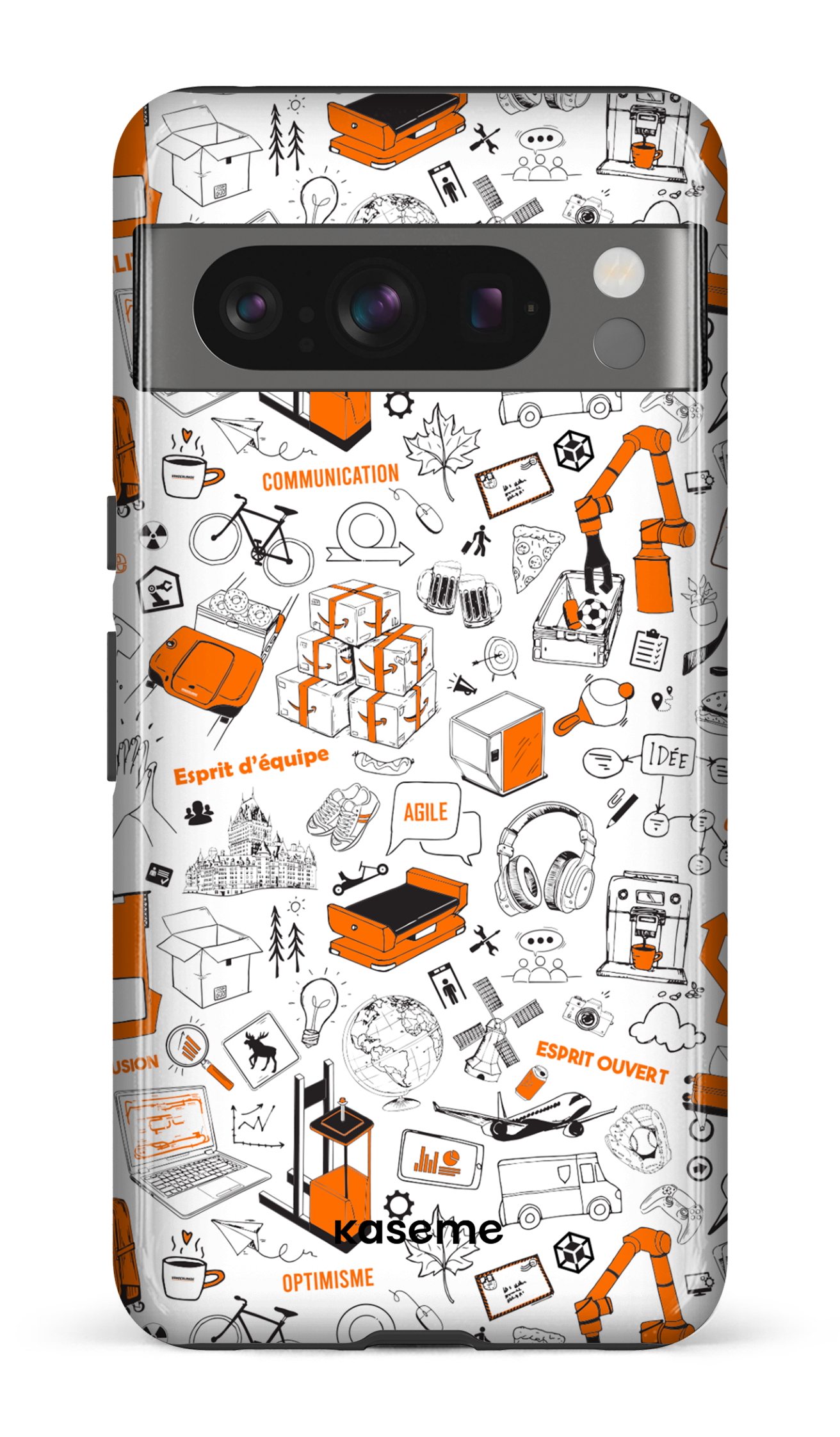Google Pixel 8 Pro Tough Gloss Murale Vanderlande -