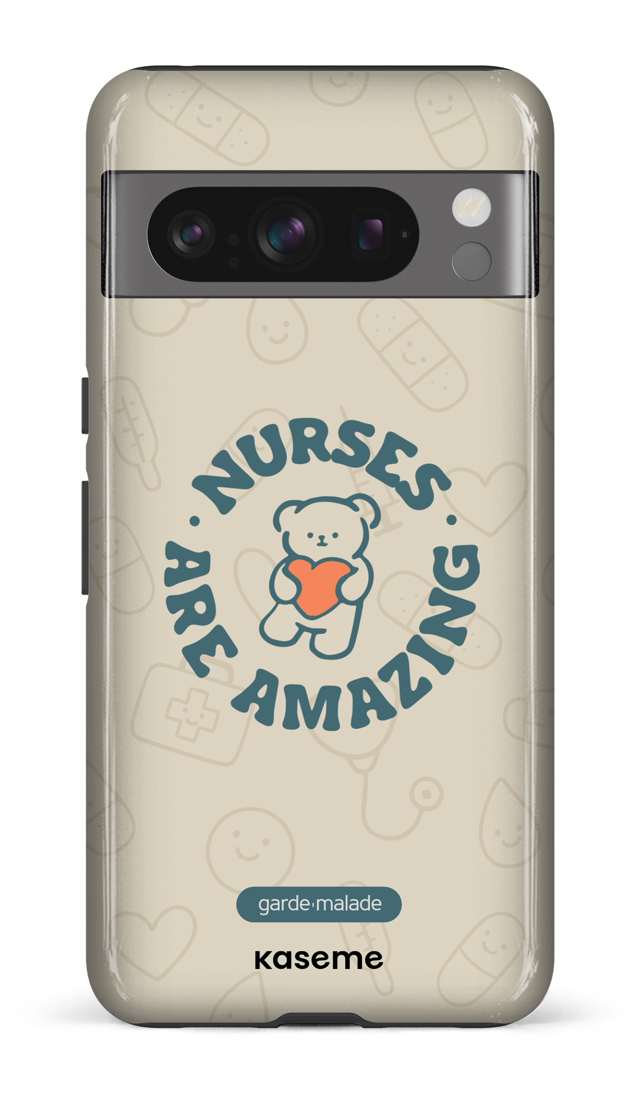 Google Pixel 8 Pro Tough Gloss Nurses Are Amazing x Garde-Malade -