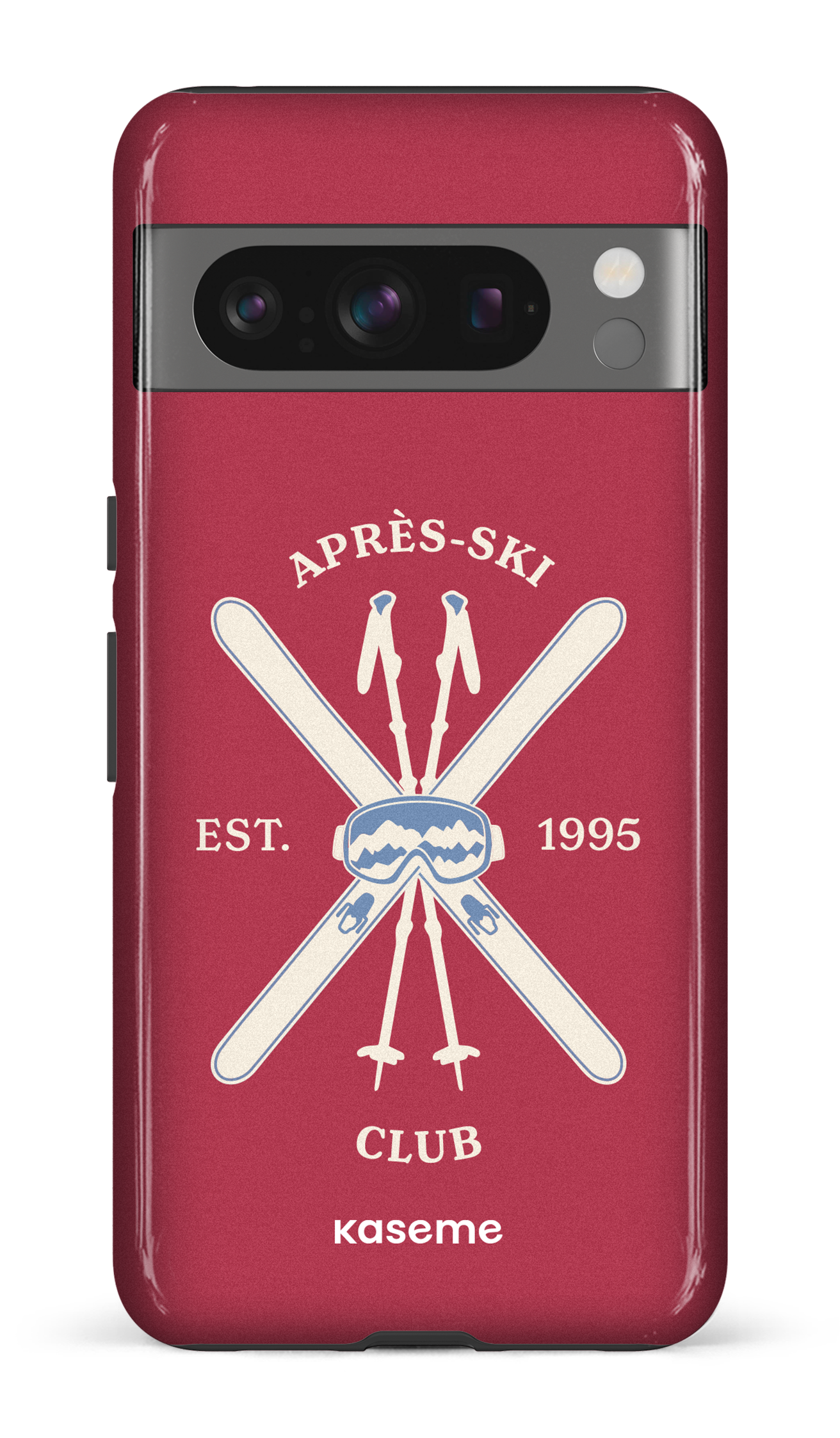 Google Pixel 8 Pro Tough Gloss Off-Track Red -