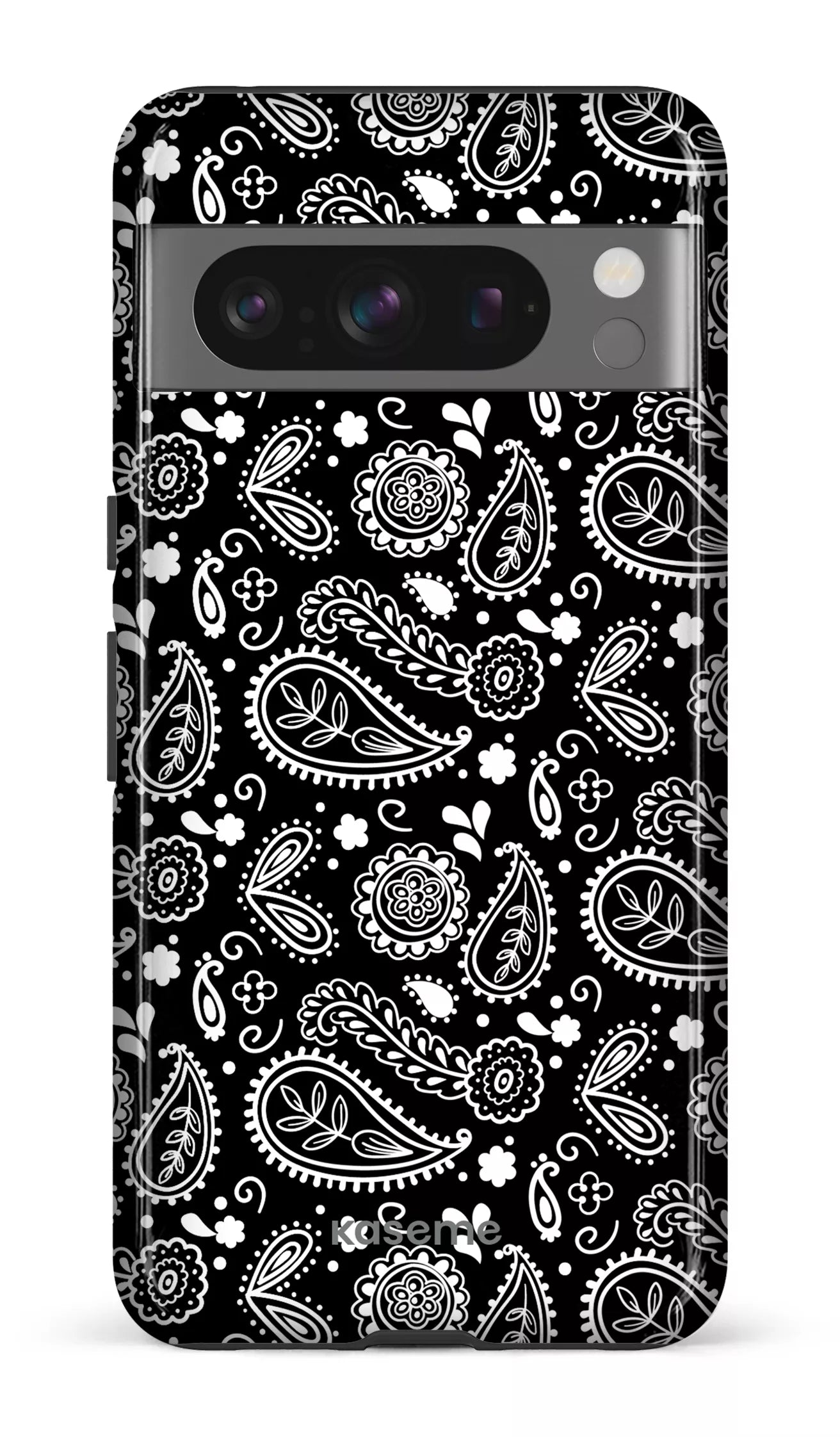 Google Pixel 8 Pro Tough Gloss Paisley black -