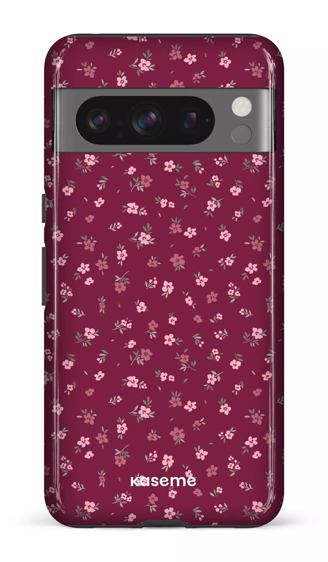 Google Pixel 8 Pro Tough Gloss Porcelain Blossom Burgundy -