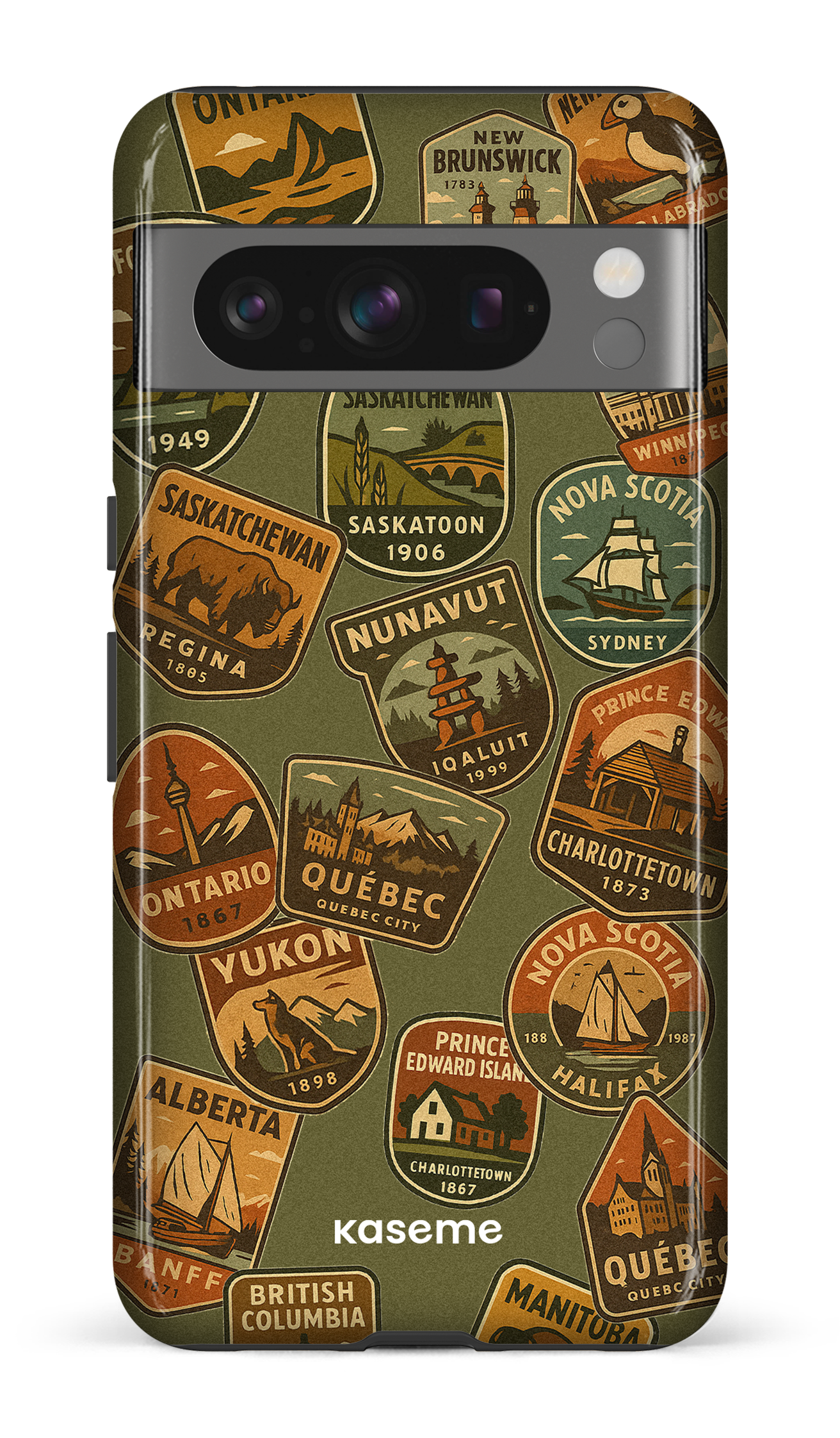 Google Pixel 8 Pro Tough Gloss Provinces -