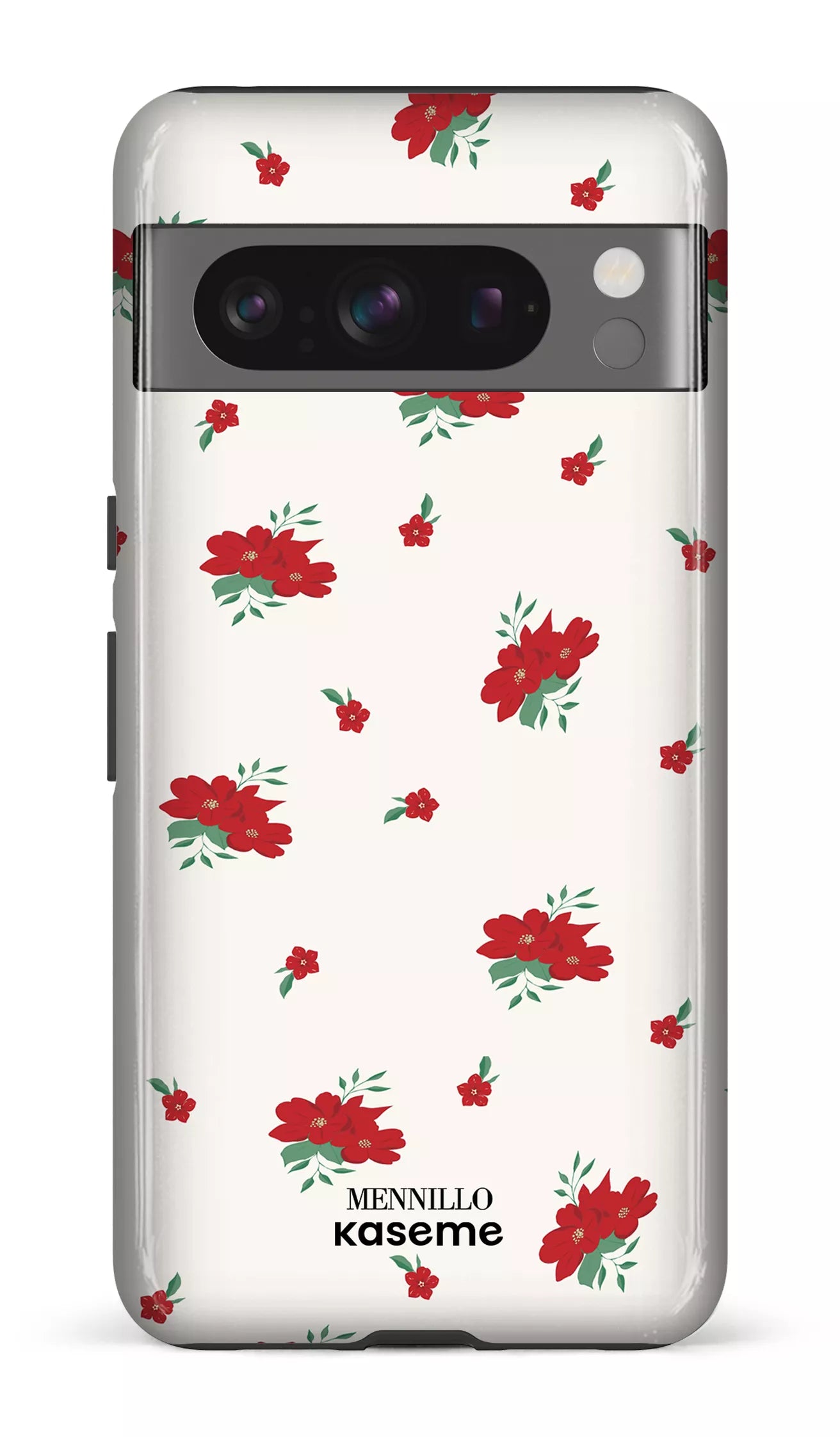 Google Pixel 8 Pro Tough Gloss Red Roses by Mennillo -