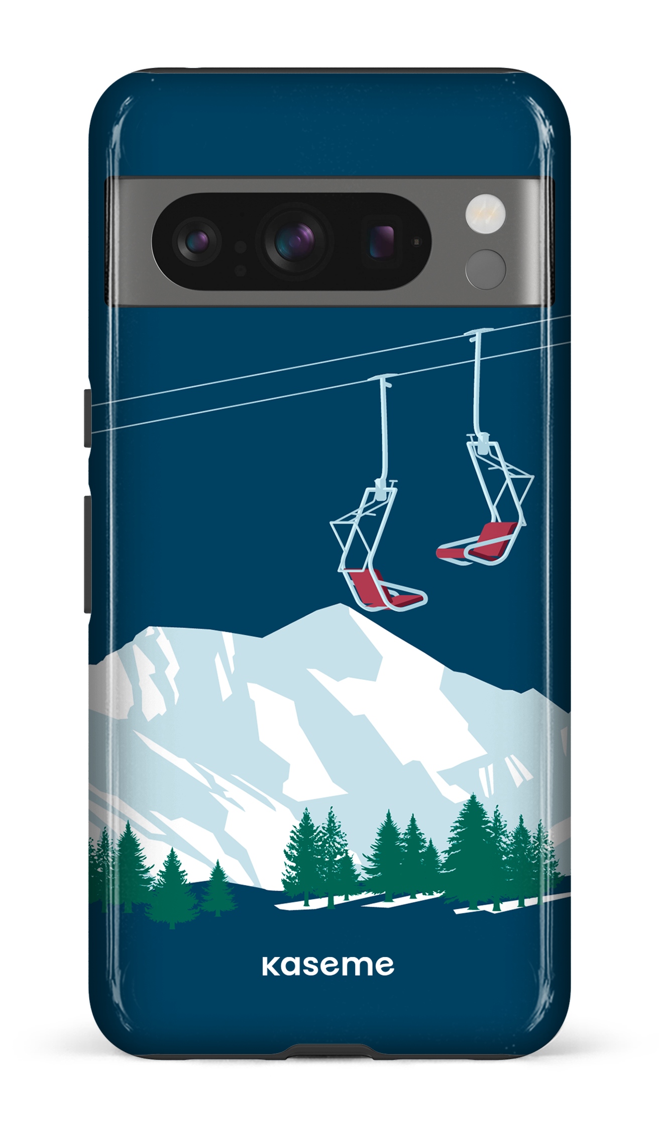 Google Pixel 8 Pro Tough Gloss Ski Lift Blue -