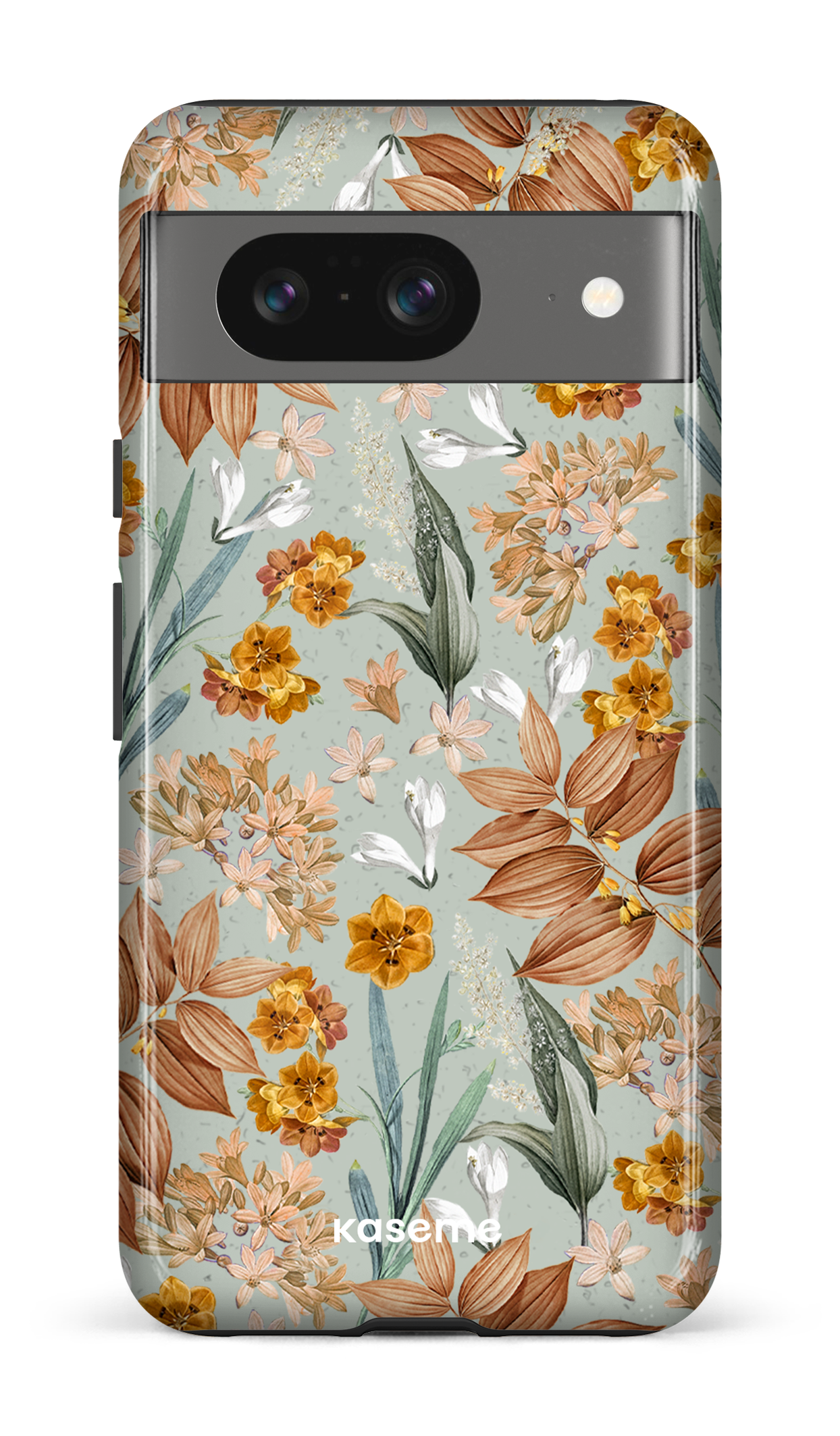 Google Pixel 8 Tough Gloss Autumn Leaves Blue -