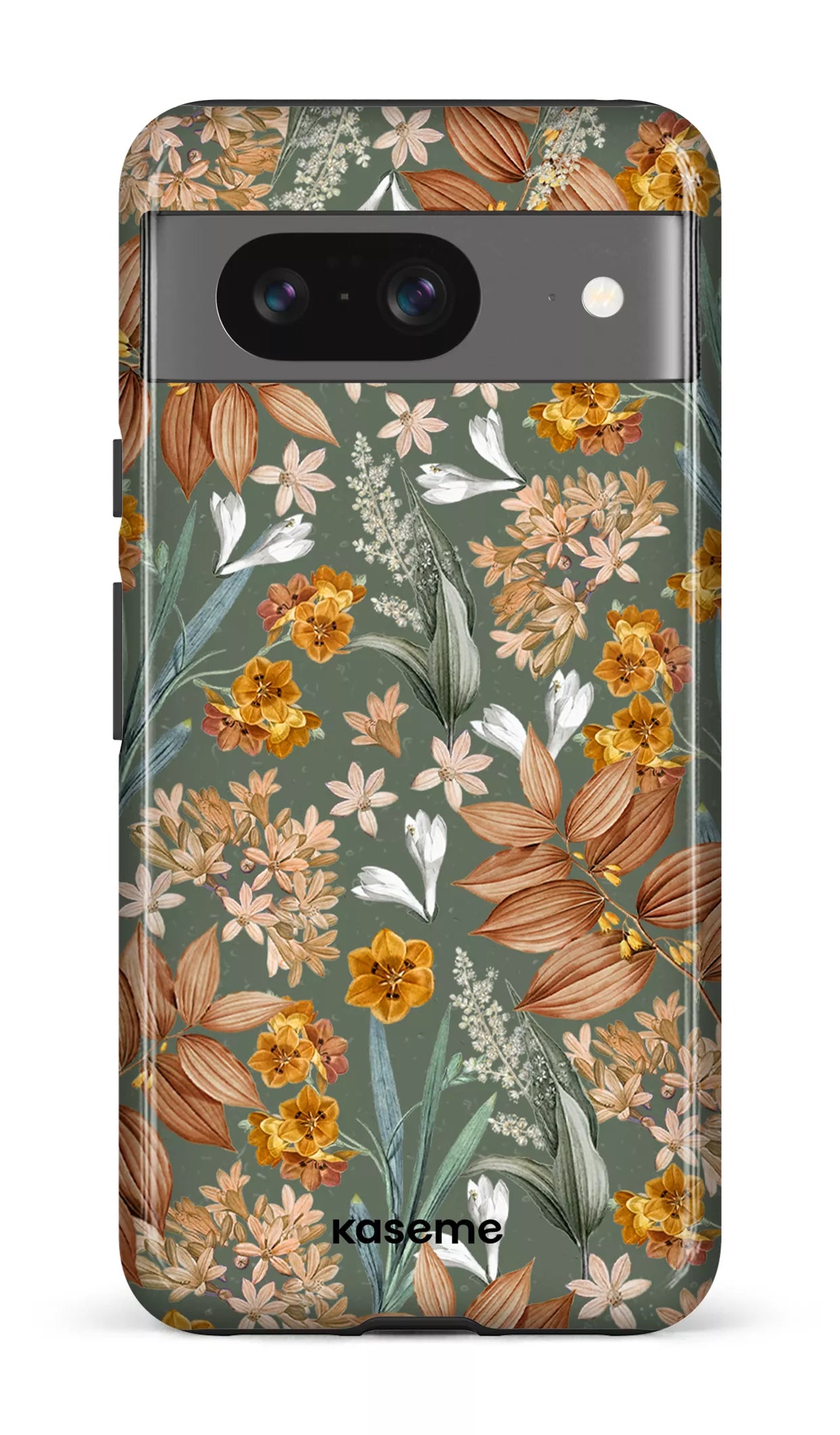 Google Pixel 8 Tough Gloss Autumn Leaves Green -
