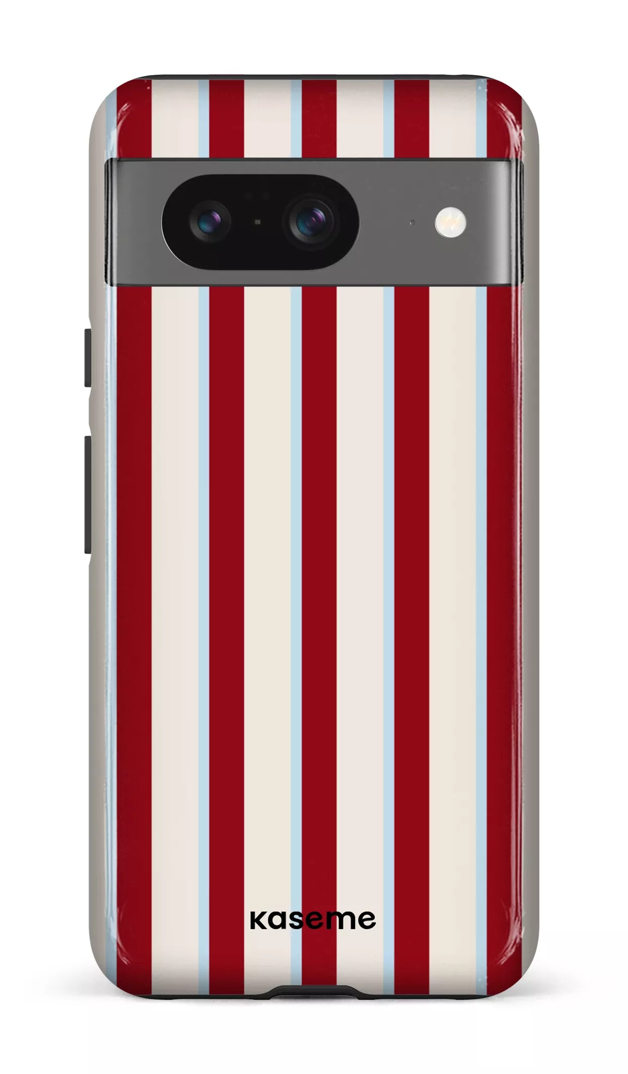 Google Pixel 8 Tough Gloss Berry Lane Red & Blue -