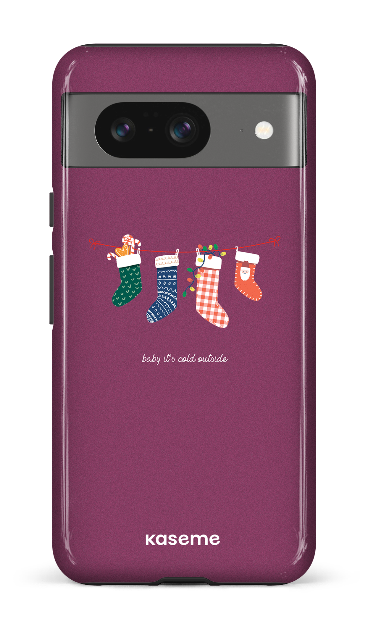 Google Pixel 8 Tough Gloss Blessings Purple -