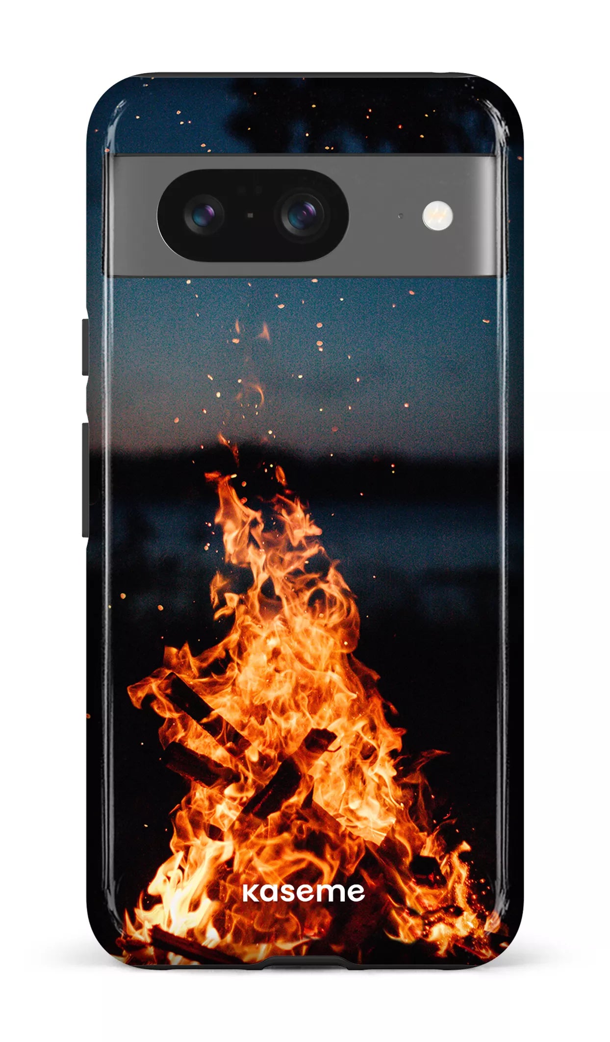 Google Pixel 8 Tough Gloss Camp Fire -