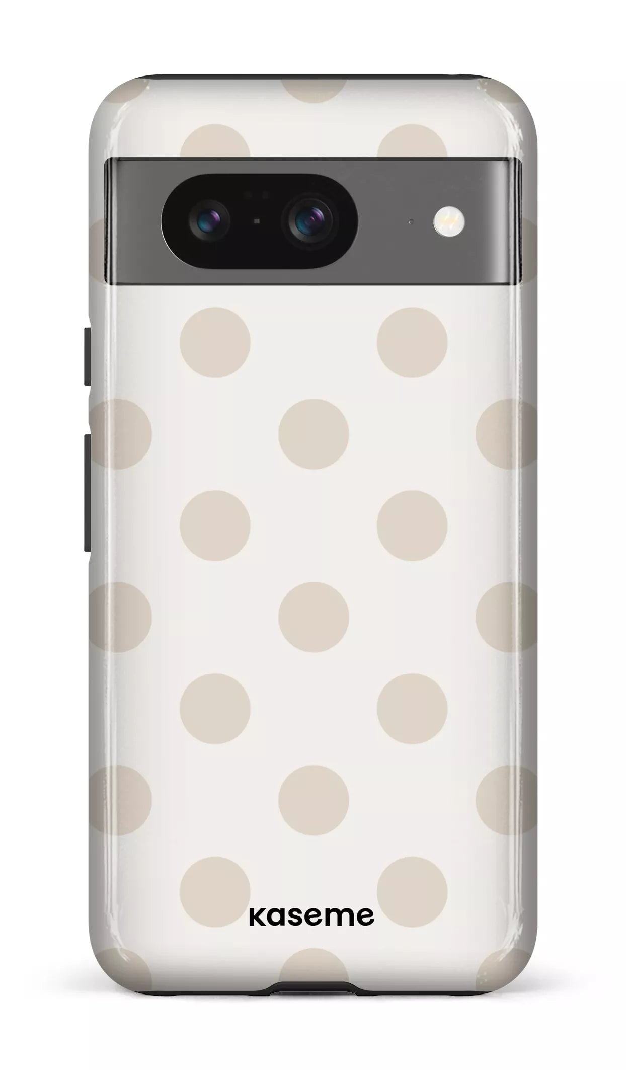 Google Pixel 8 Tough Gloss Couture Beige & White -