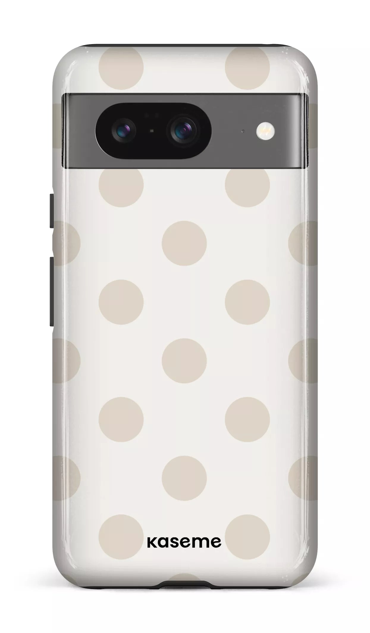 Google Pixel 8 Tough Gloss Couture Beige & White -