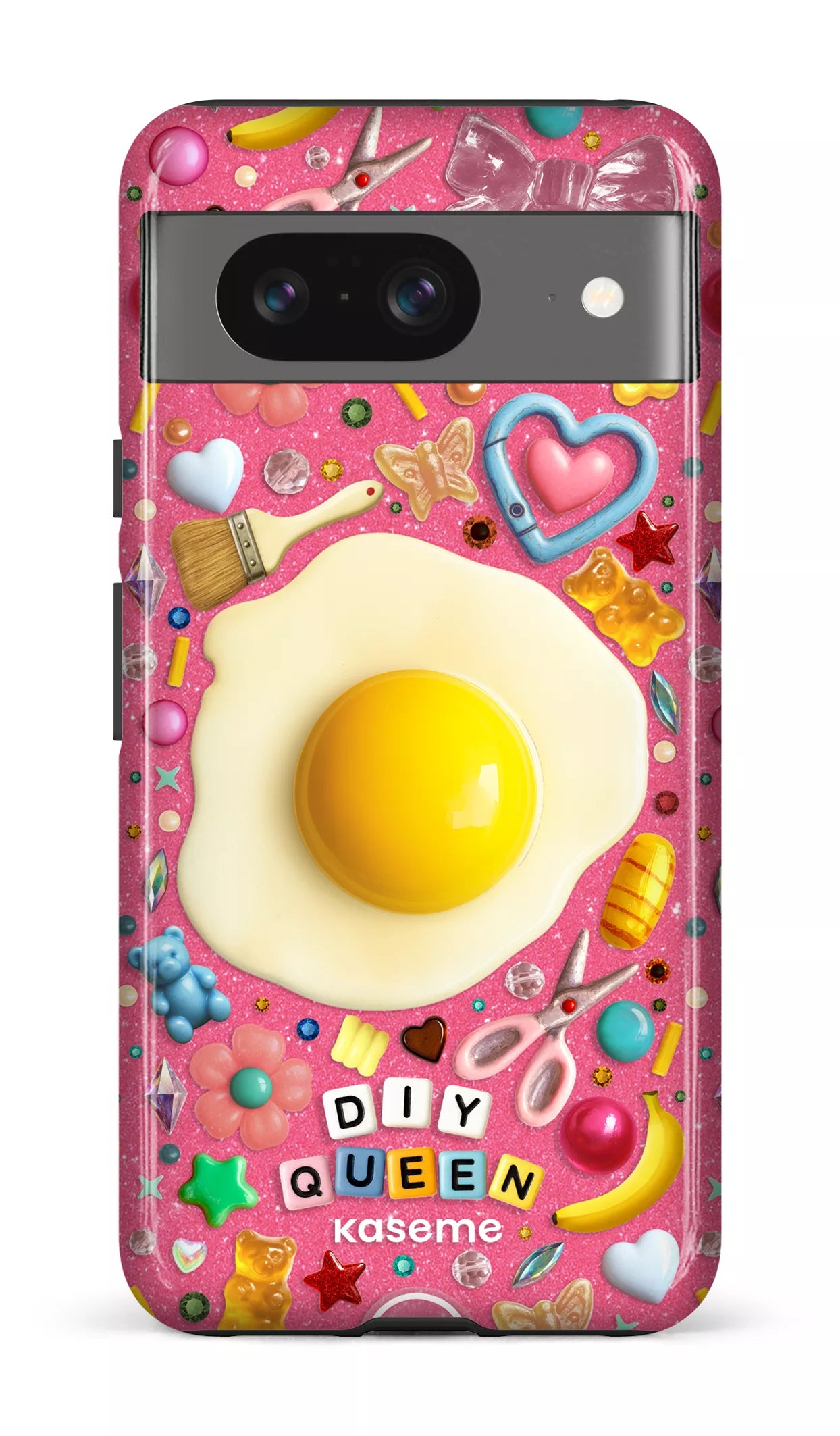 Google Pixel 8 Tough Gloss DIY Queen -