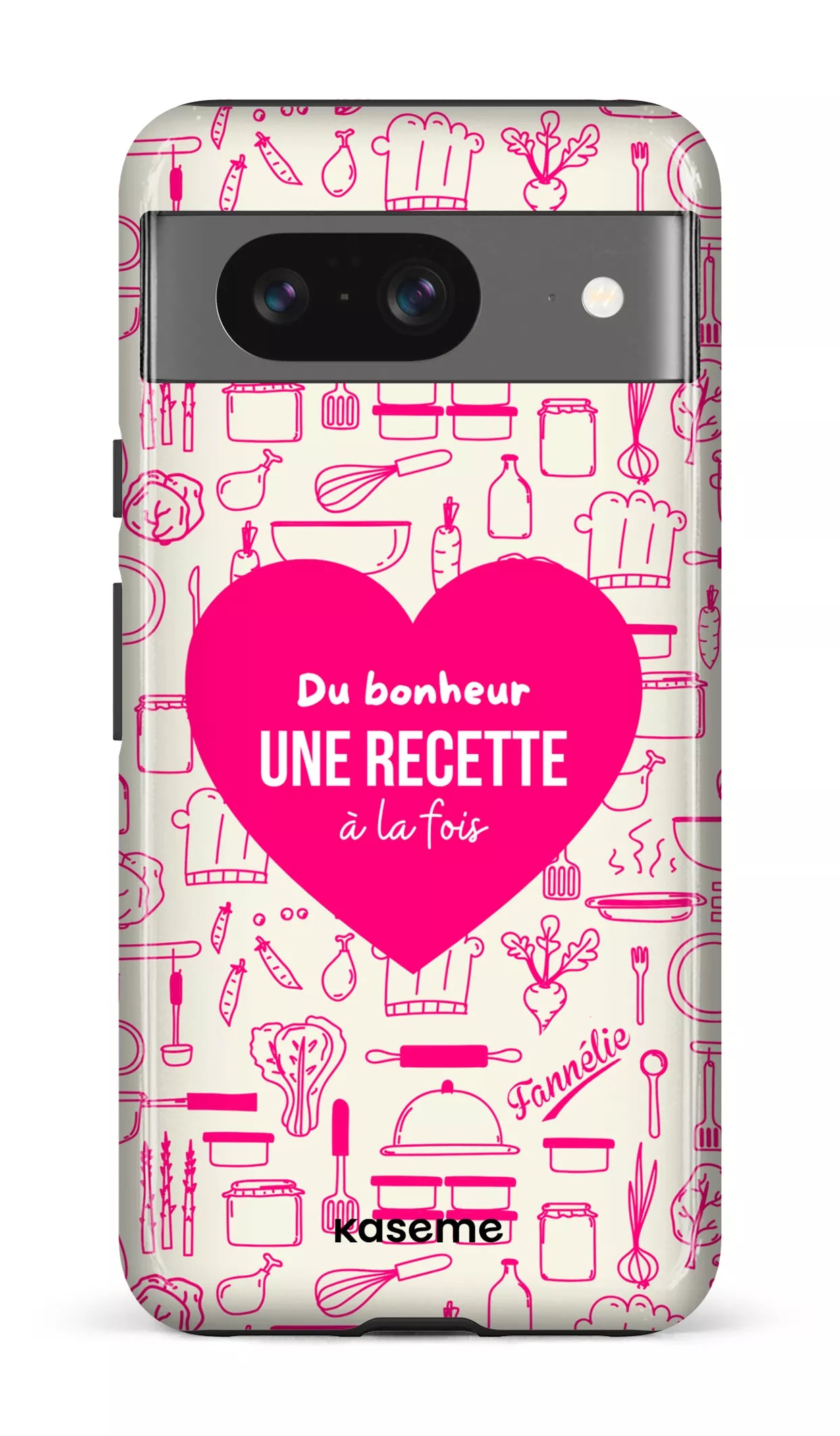 Google Pixel 8 Tough Gloss Du bonheur une recette à la fois -