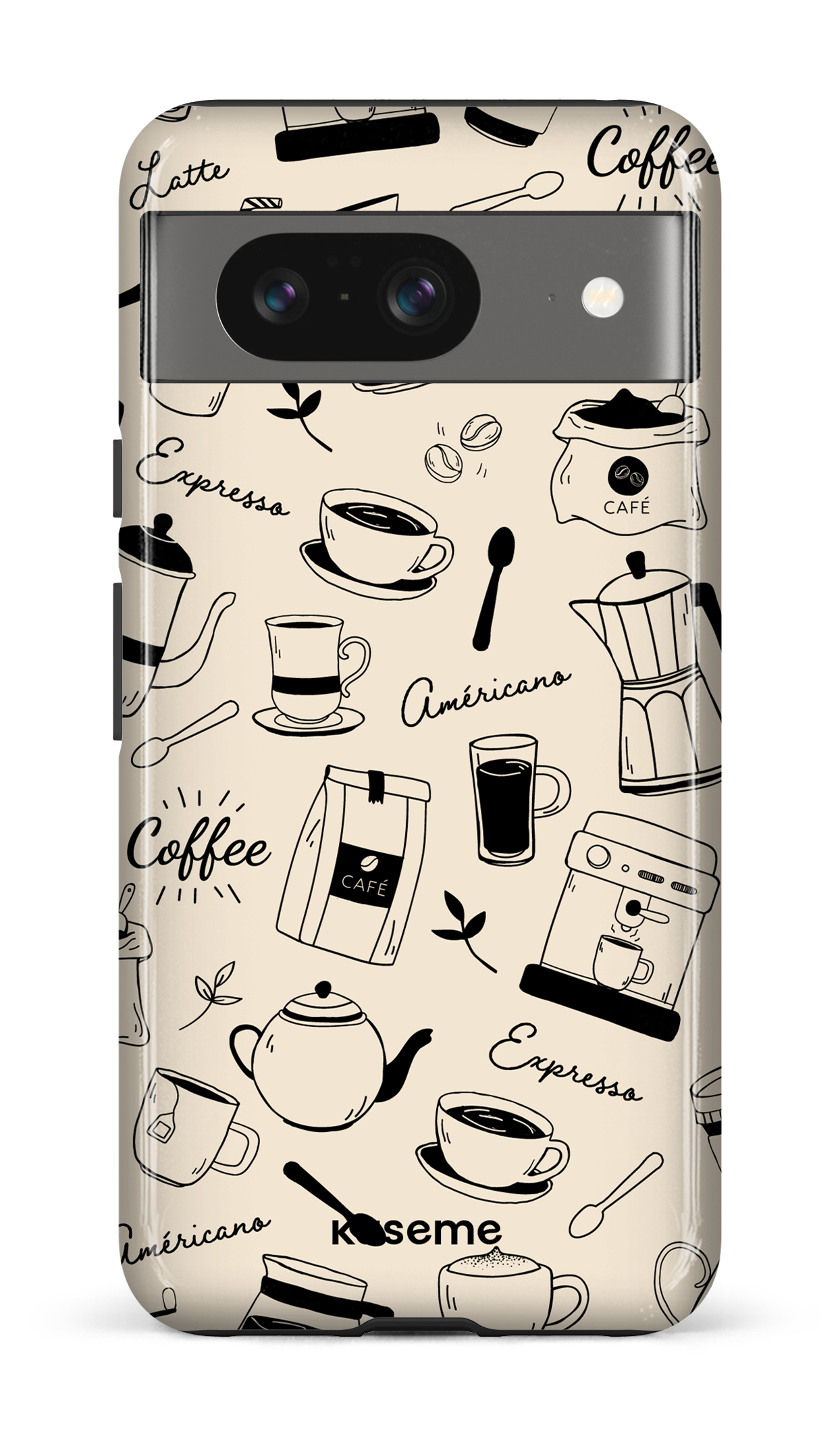 Google Pixel 8 Tough Gloss Espresso -
