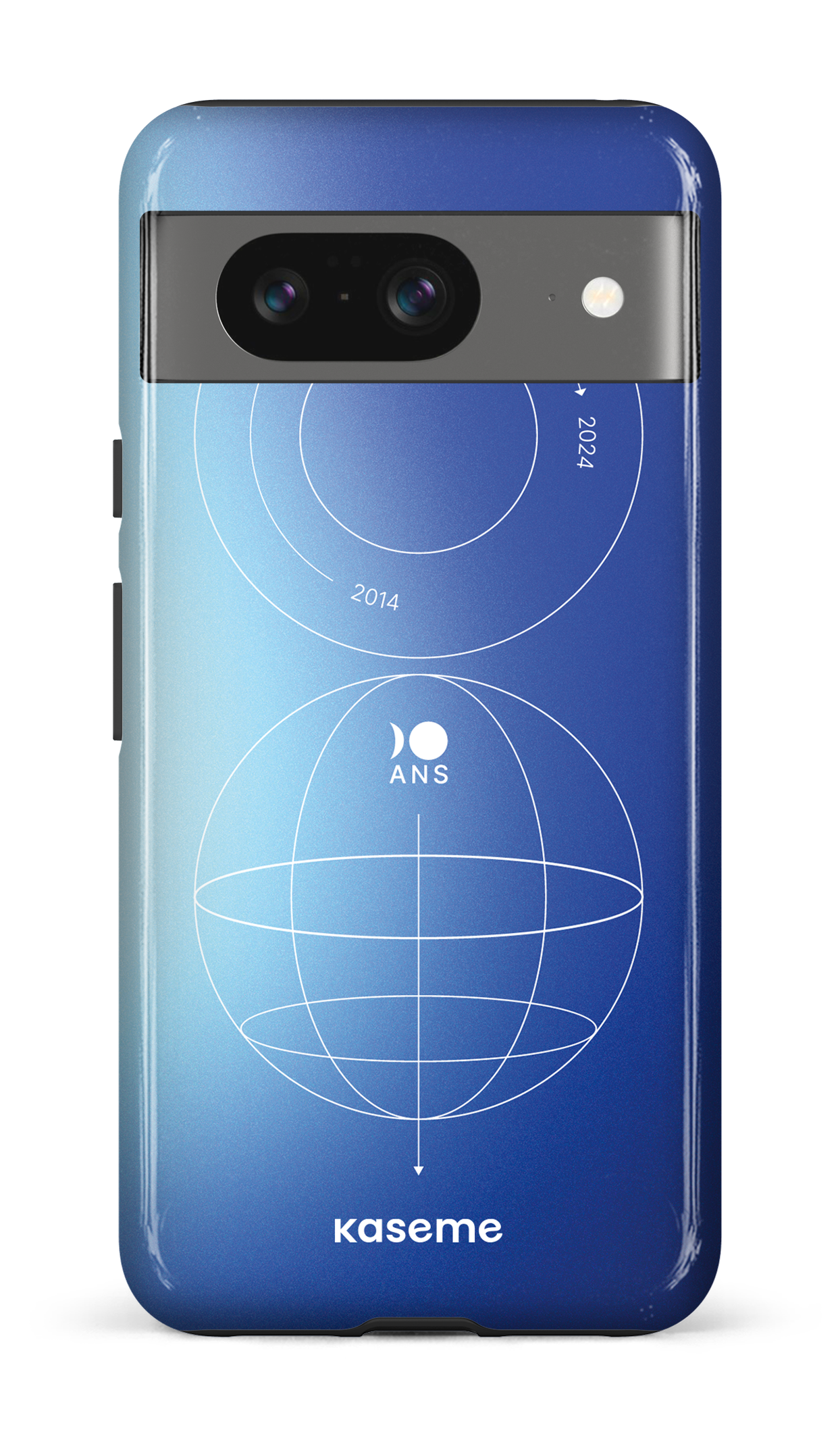 Google Pixel 8 Tough Gloss Étui Spatial -
