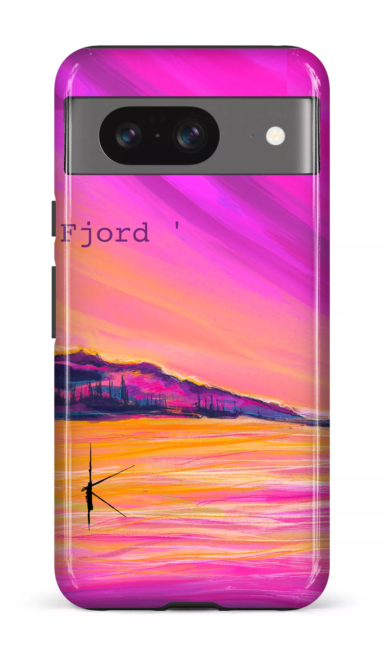 Google Pixel 8 Tough Gloss Fjord par Kristine Girard -