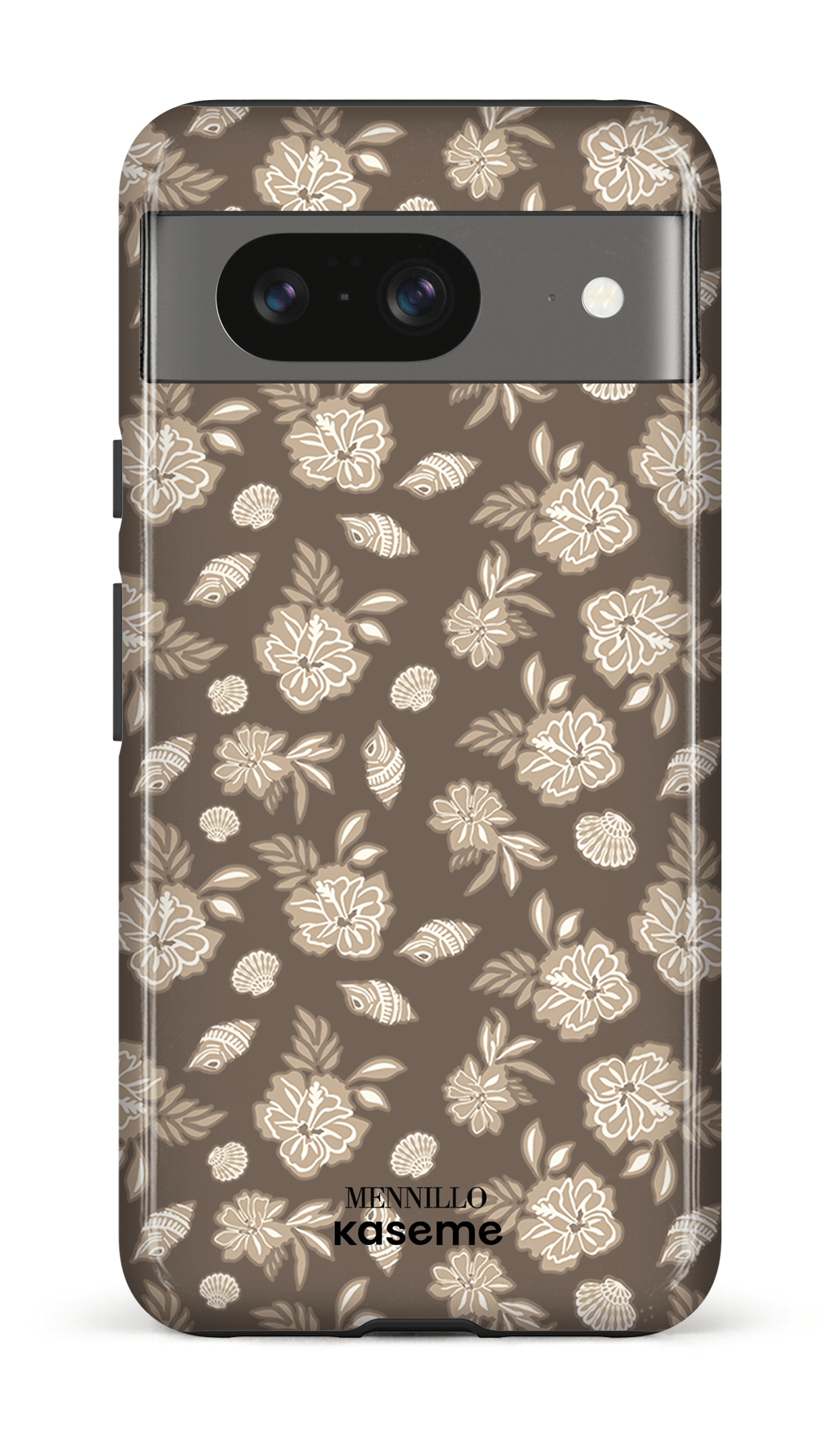 Google Pixel 8 Tough Gloss Floral Cream -
