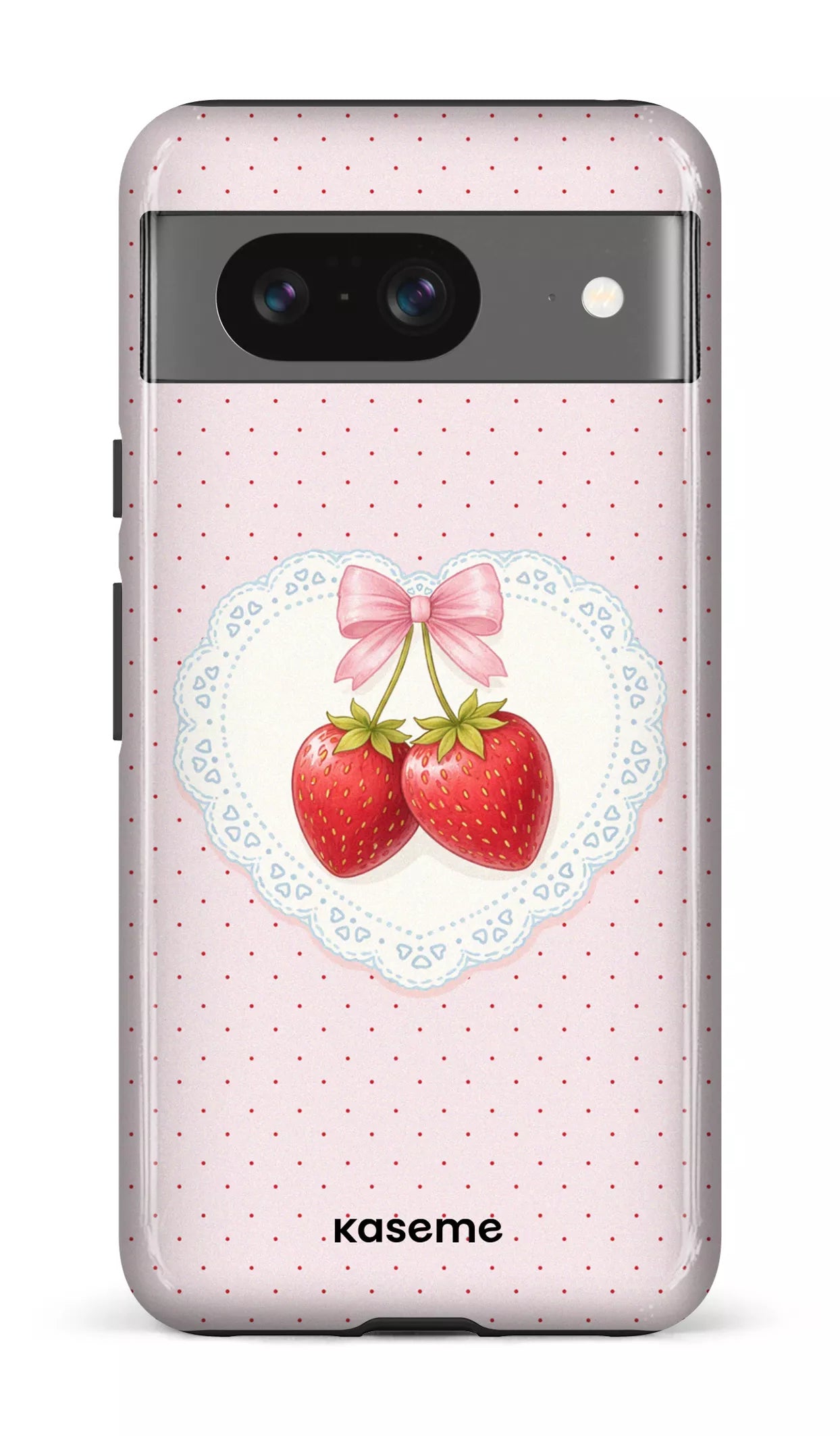 Google Pixel 8 Tough Gloss Fresa Lace Pink -
