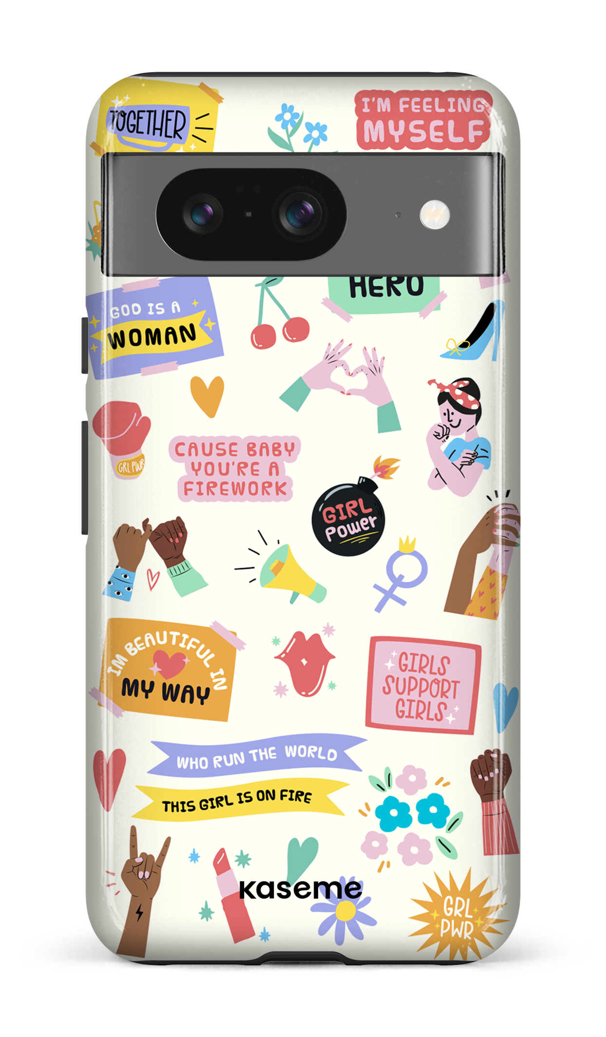 Google Pixel 8 Tough Gloss Girl Boss -