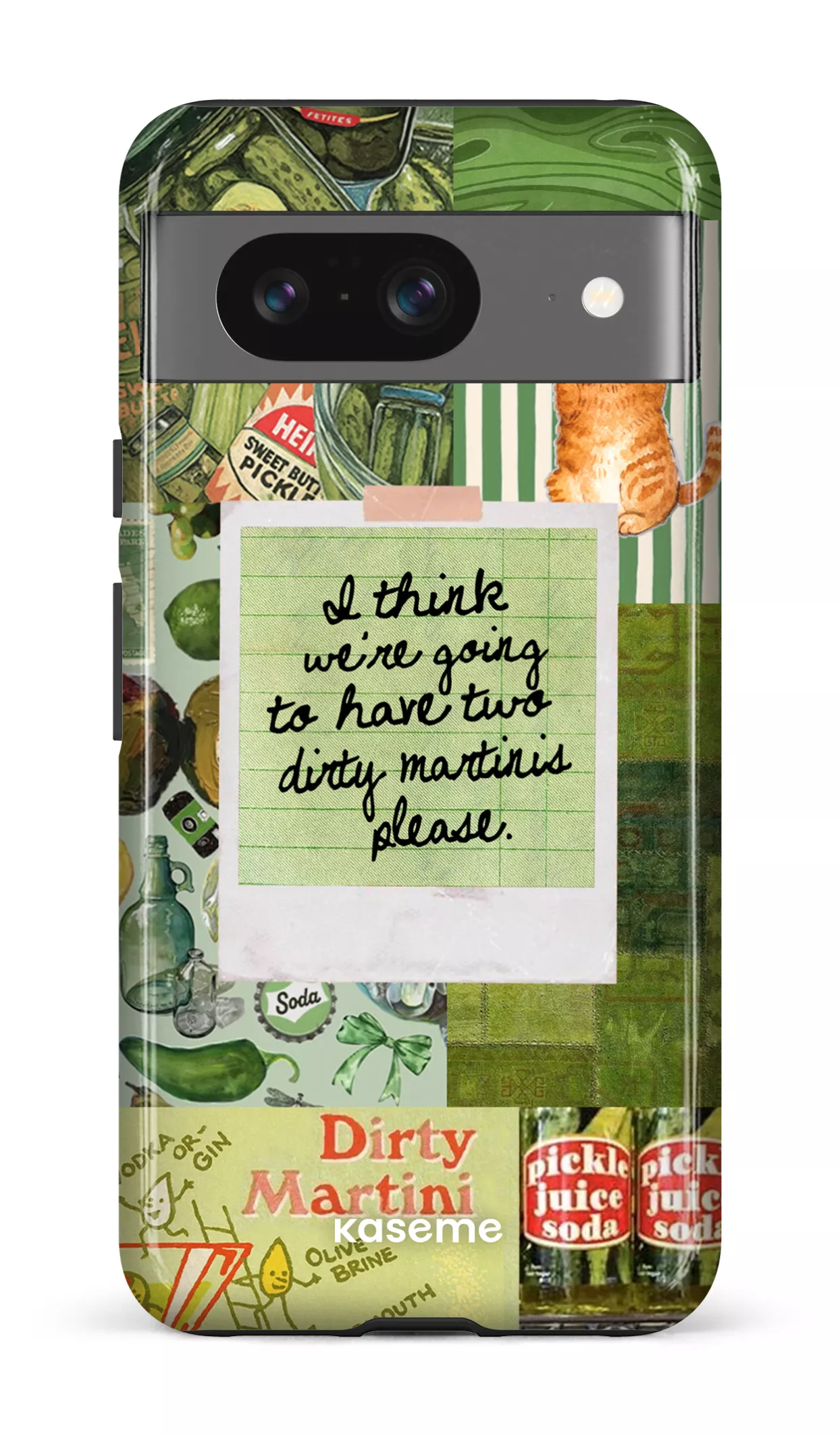 Google Pixel 8 Tough Gloss Green Hour -