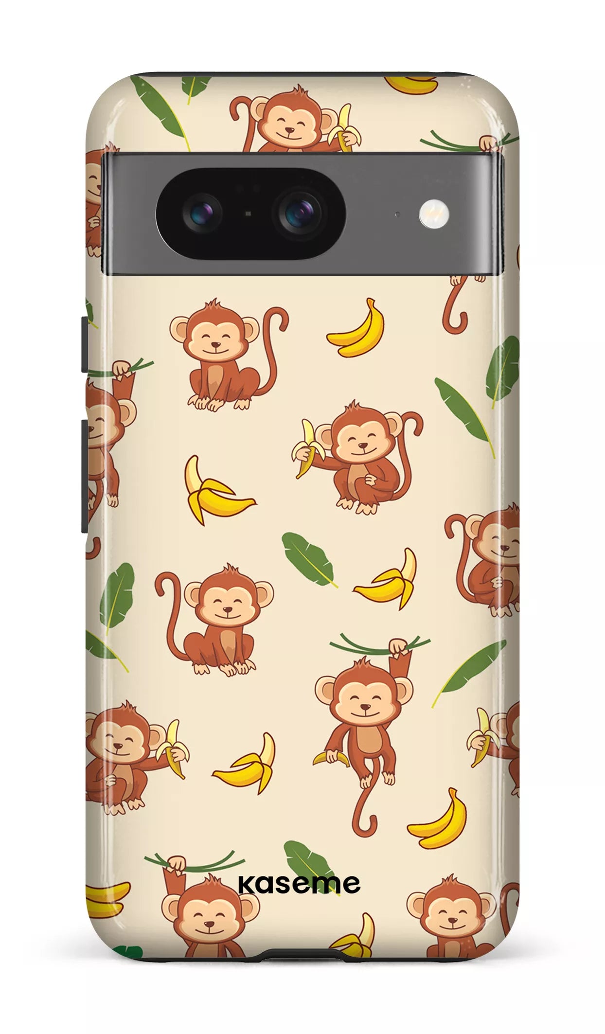 Google Pixel 8 Tough Gloss Happy Monkey -