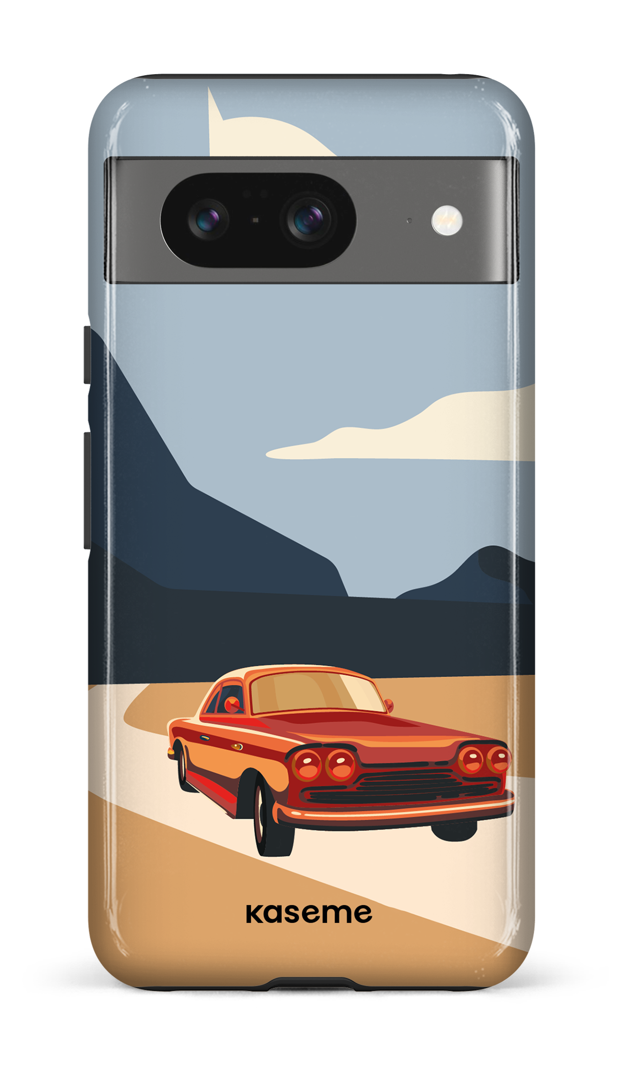 Google Pixel 8 Tough Gloss Hit The Road -