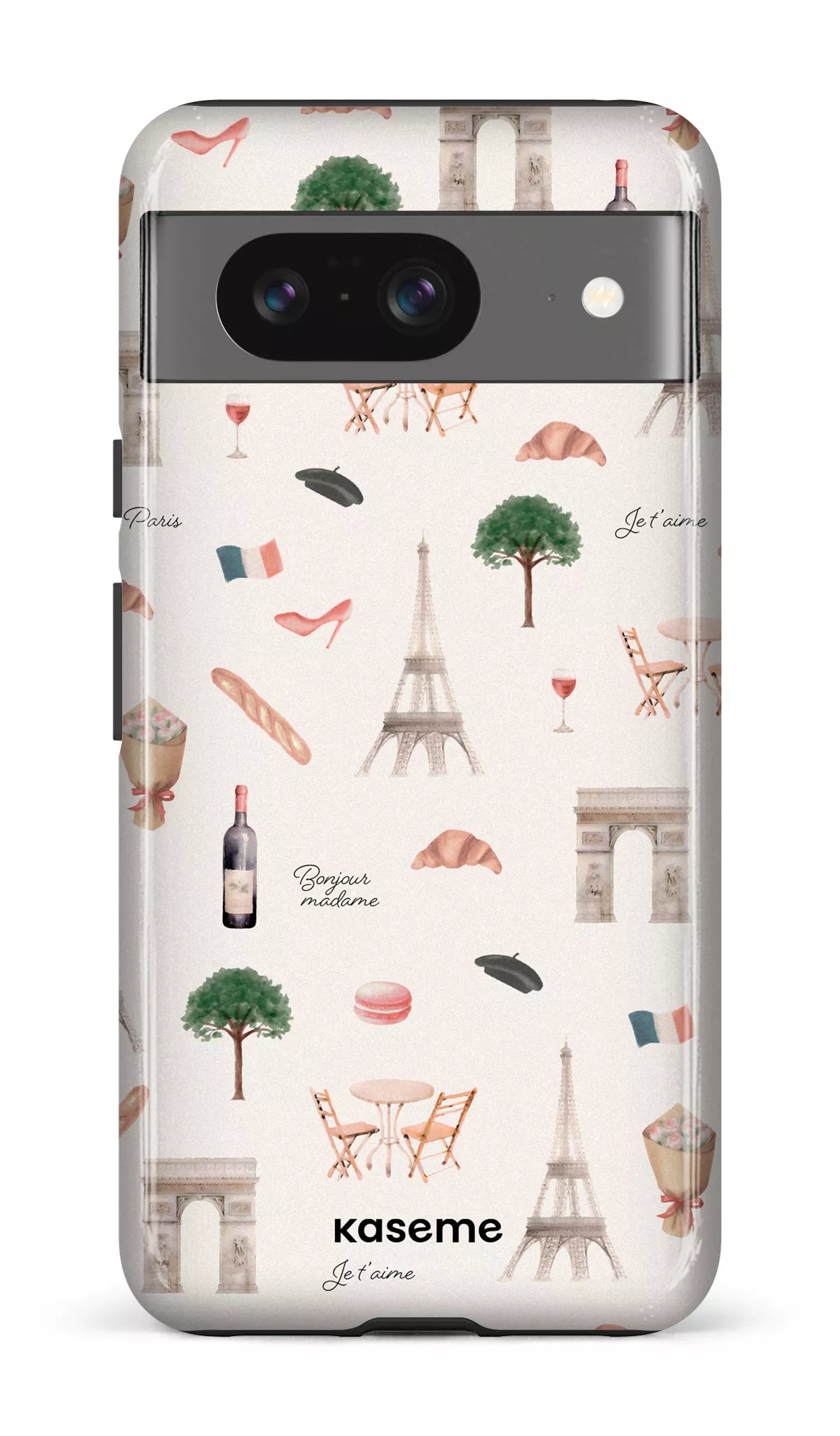 Google Pixel 8 Tough Gloss Je t'aime Paris -