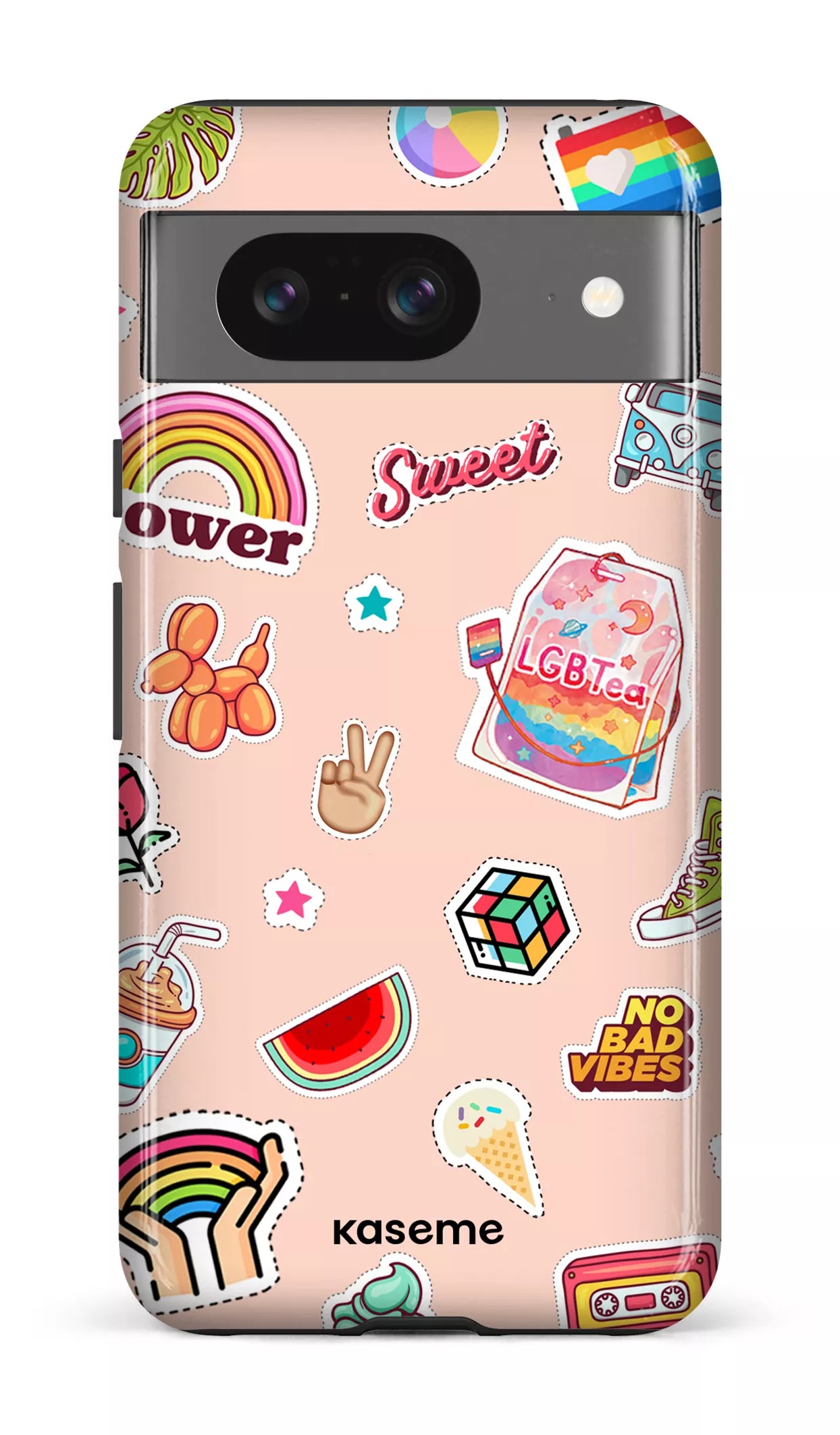Google Pixel 8 Tough Gloss LGBTea -