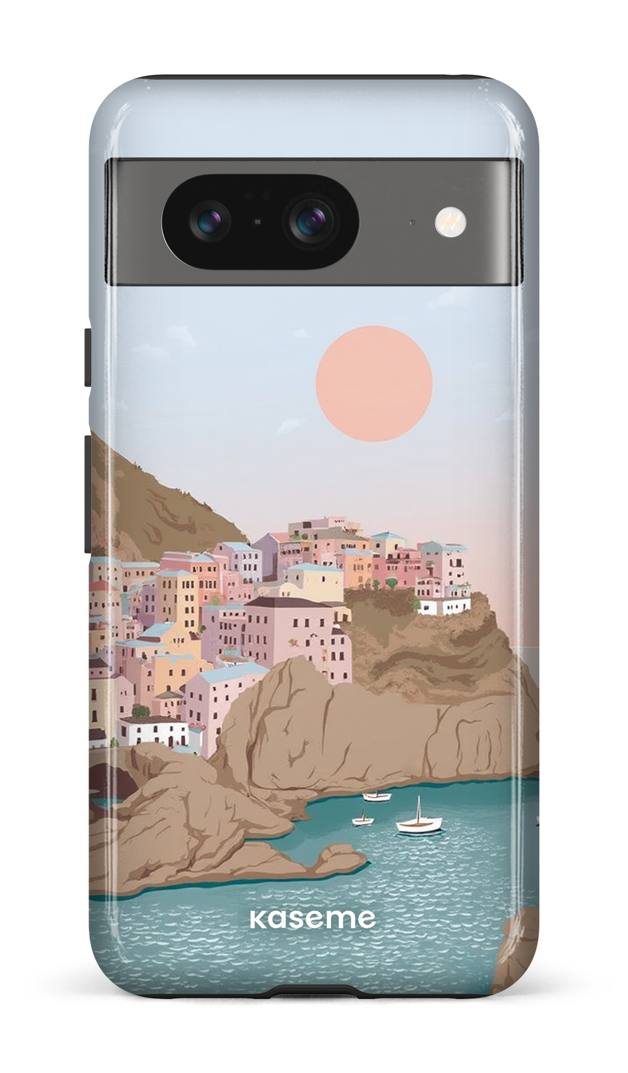 Google Pixel 8 Tough Gloss Mediterrana -