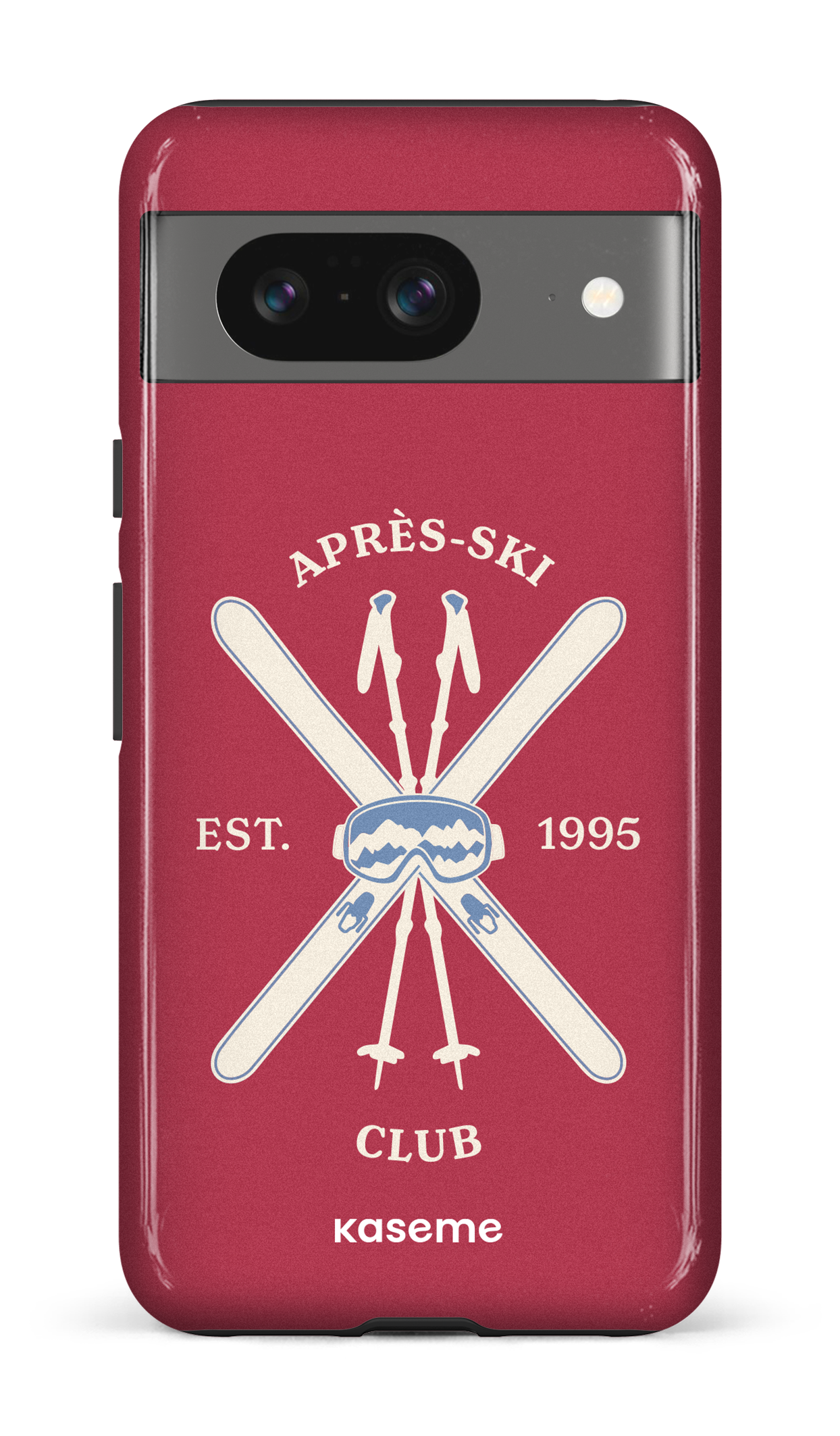 Google Pixel 8 Tough Gloss Off-Track Red -